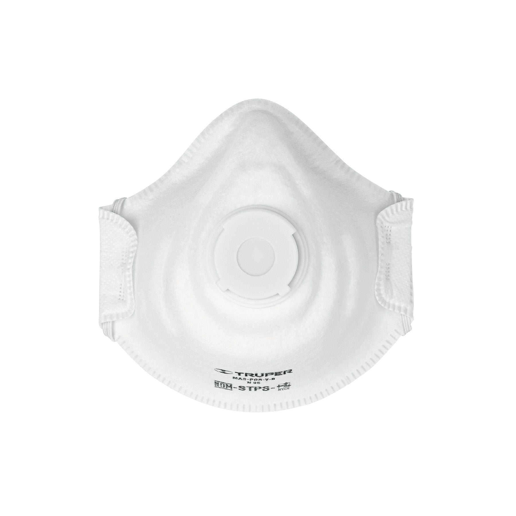 Respirador N95 con válvula para polvos y partículas, Truper - 19757