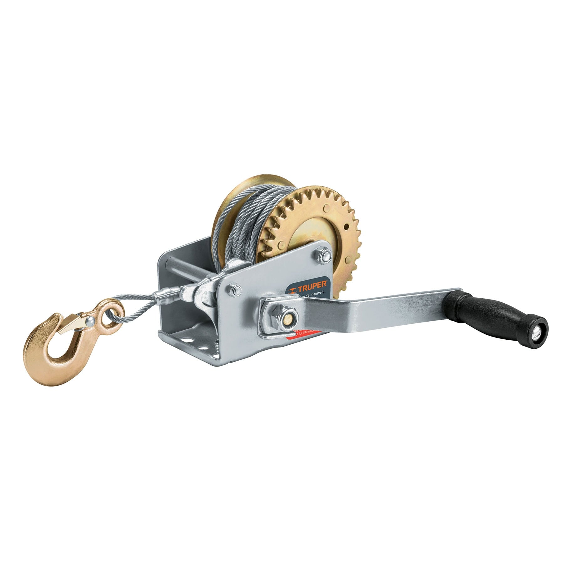 Templadora con ratchet de manivela 300 kg con cable, Truper - 14719
