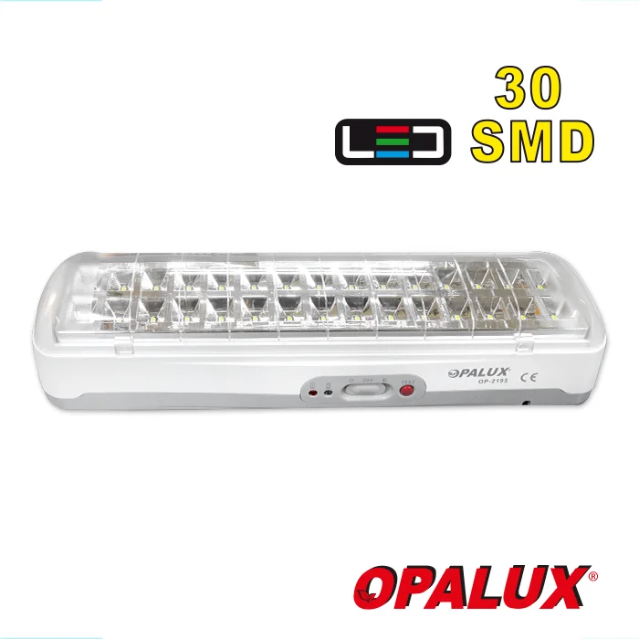 Lámpara de Emergencia 30 LED SMD 7 Horas OP-2195 OPALUX