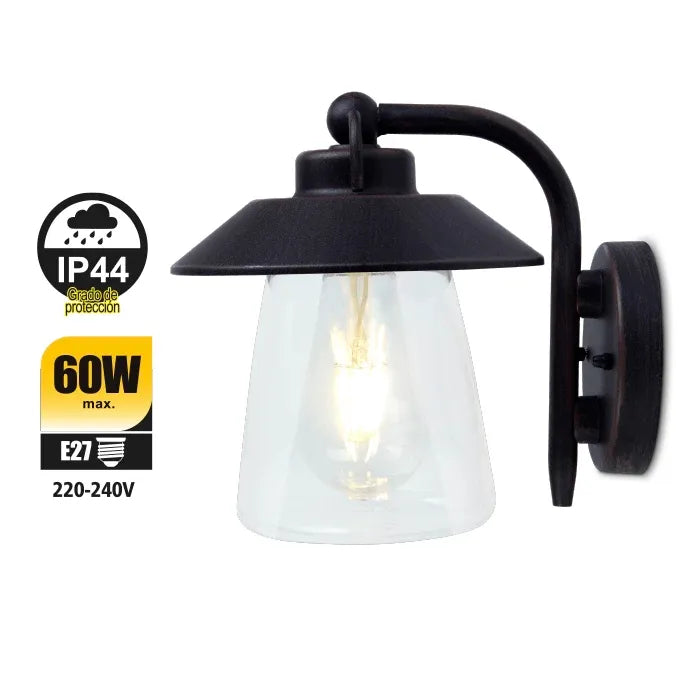 APLIQUE DE PARED FAROL OPALUX CATO E27