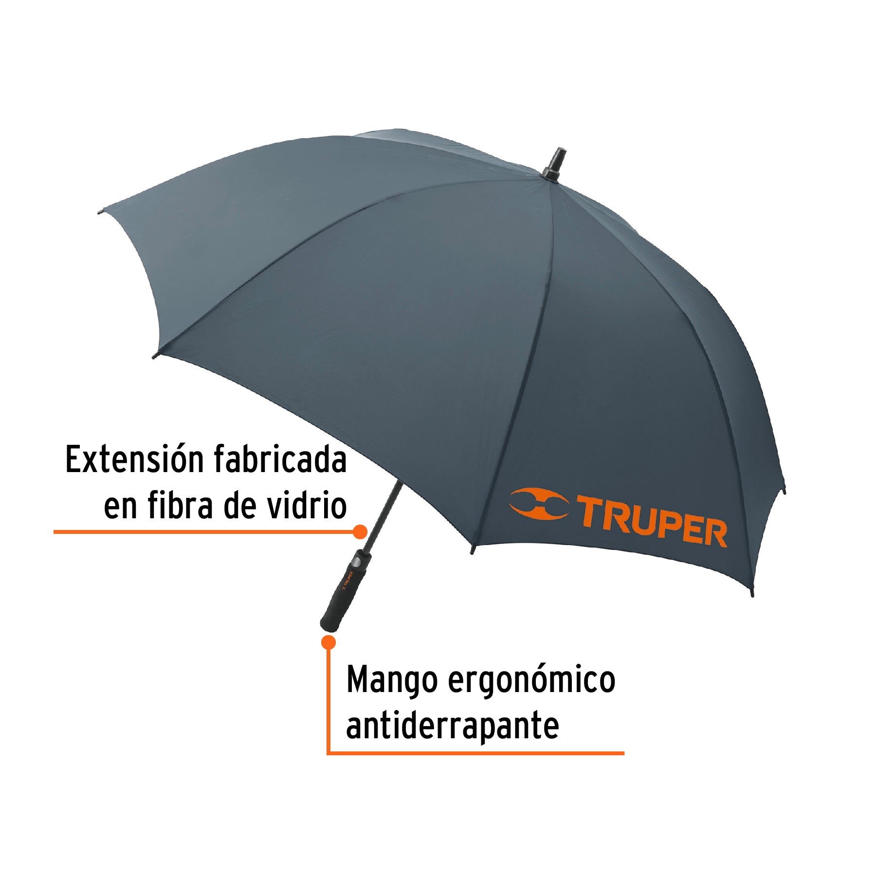 Paraguas de 130 cm, Truper - 65012