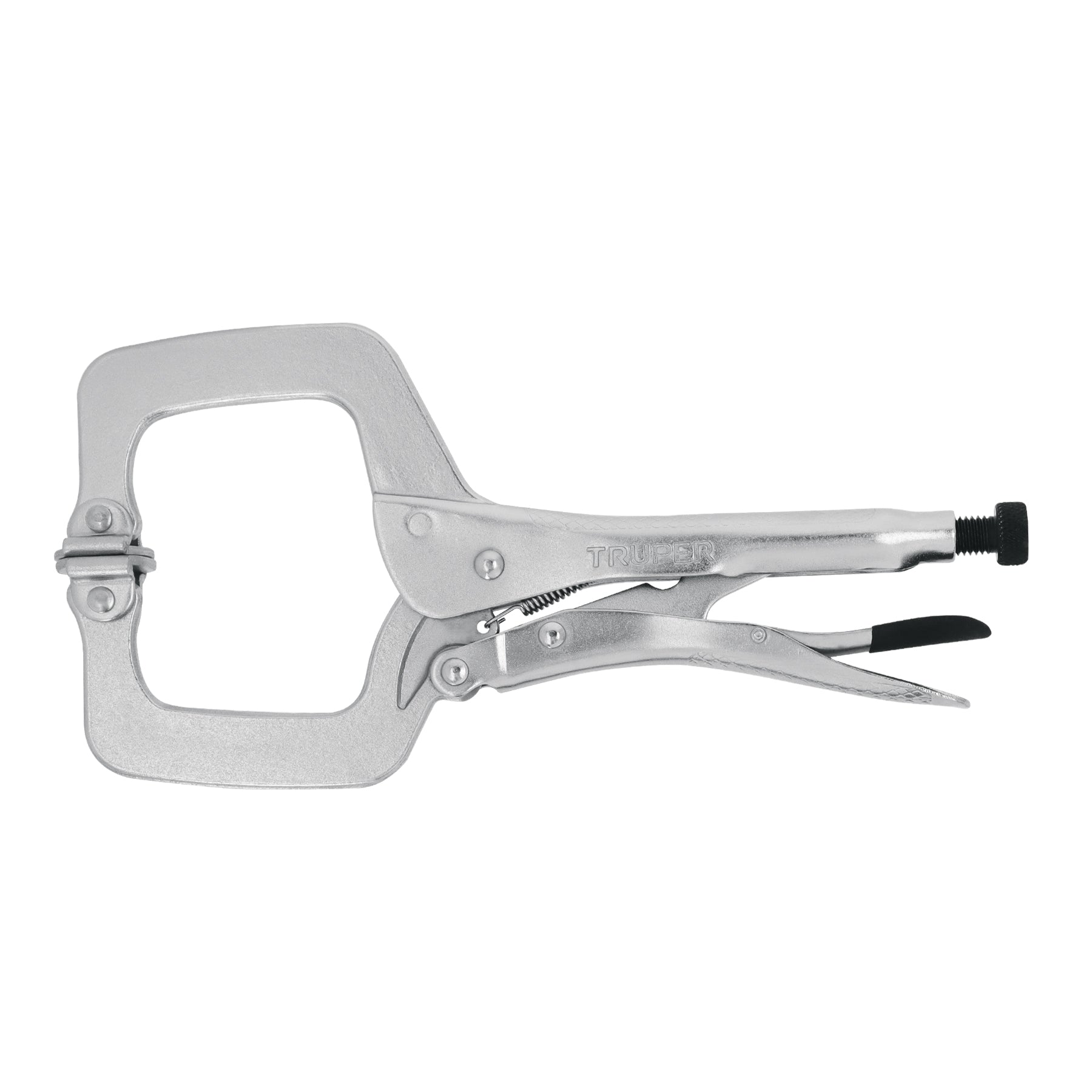 Pinza de presión 11" tipo "C" con mordaza autoajustable  Truper - 17427