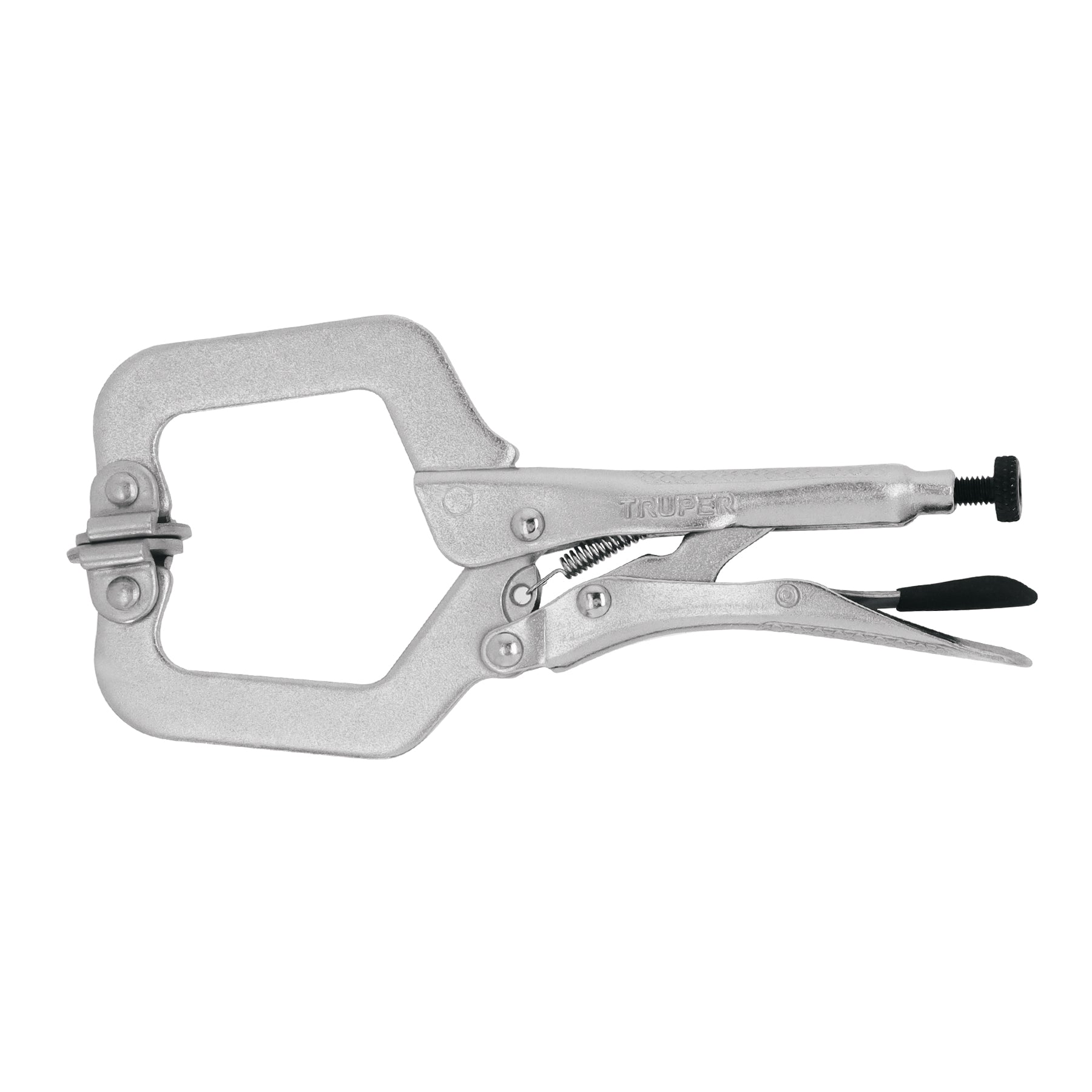 Pinza de presión 6" tipo "C" con mordaza autoajustable, Truper - 17413