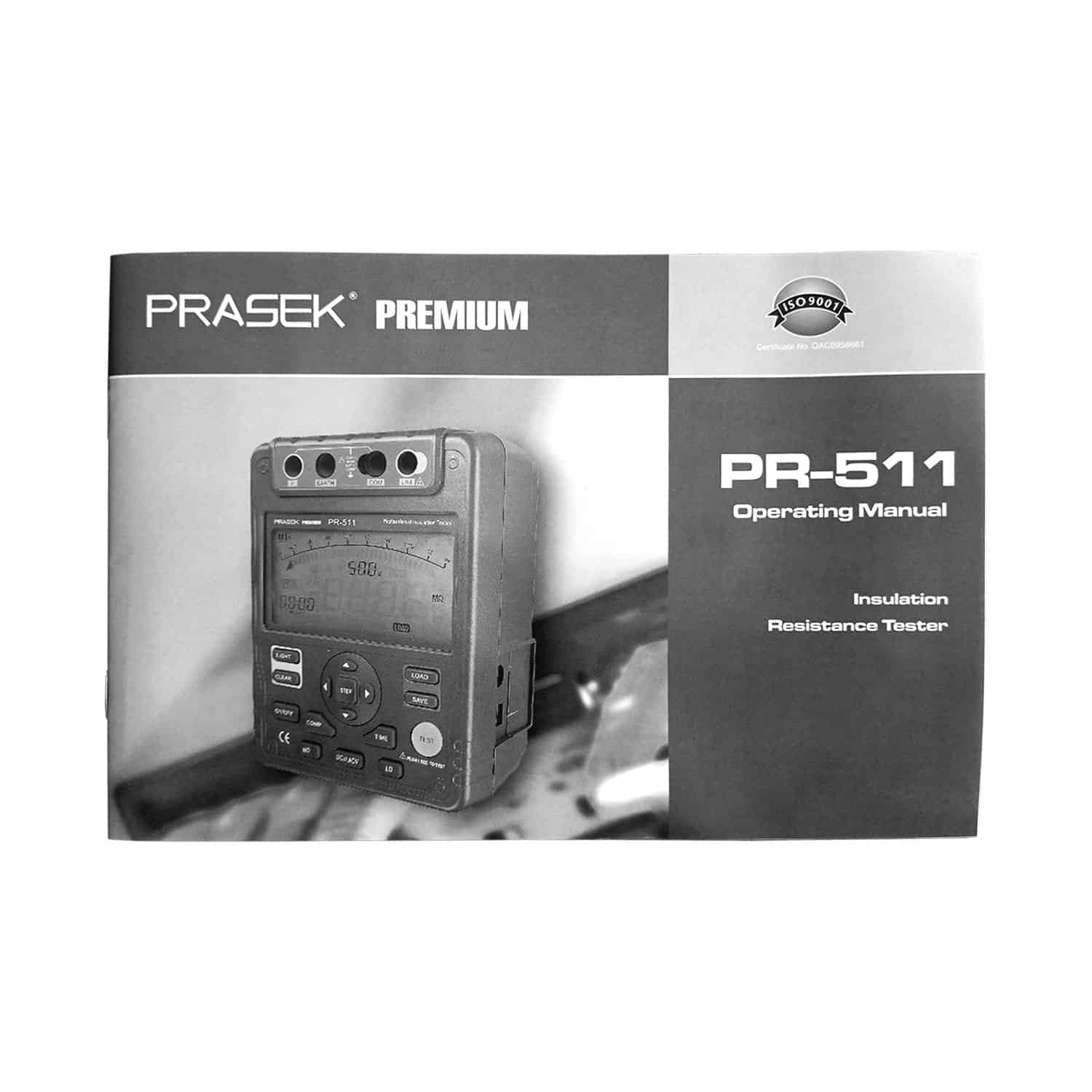 Megometro Digital con Adaptador PRASEK PREMIUM PR-511