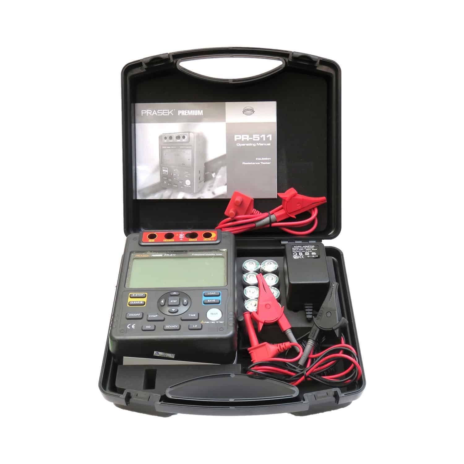 Megometro Digital con Adaptador PRASEK PREMIUM PR-511