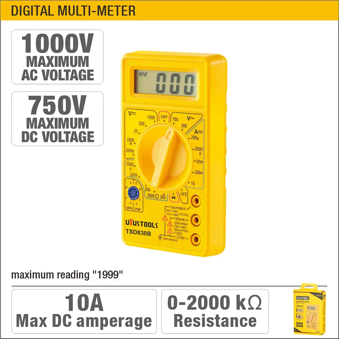 Multimetro Digital Uyustools TSD830B