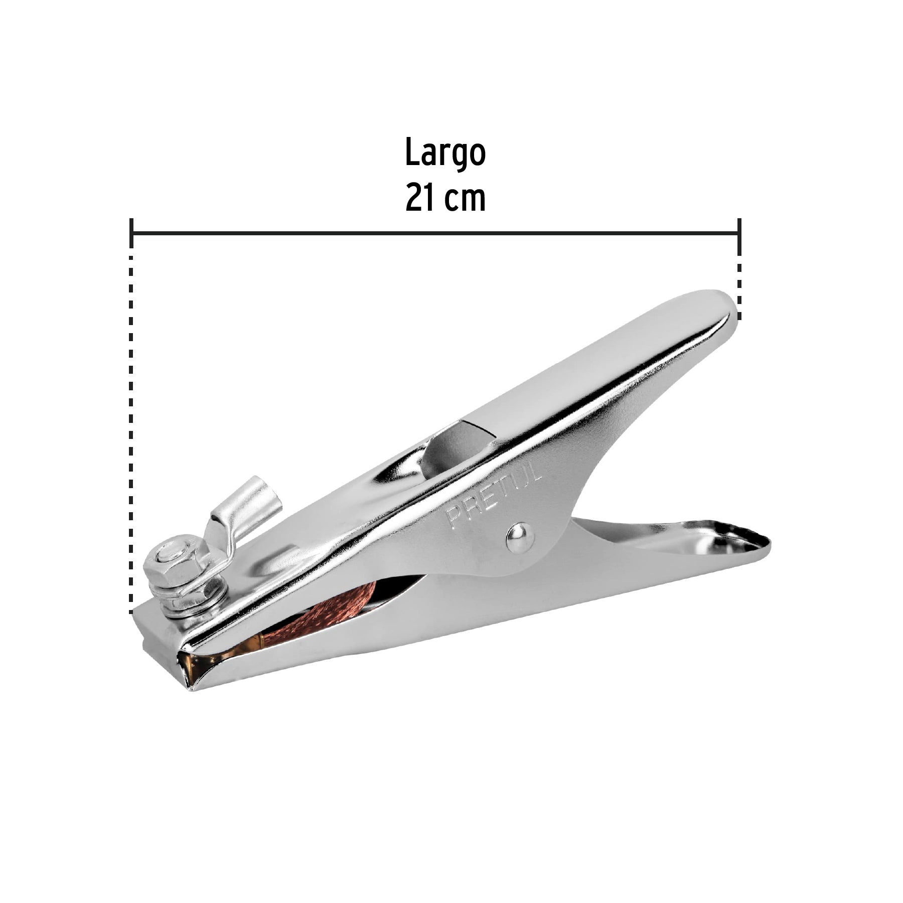 Tenaza para tierra de 500 A, Pretul - 24235