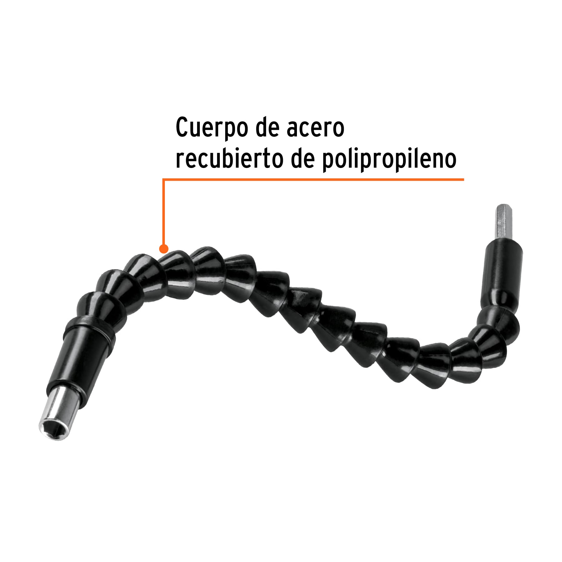 Extensión 12' flexible para atornillar, Pretul - 26095