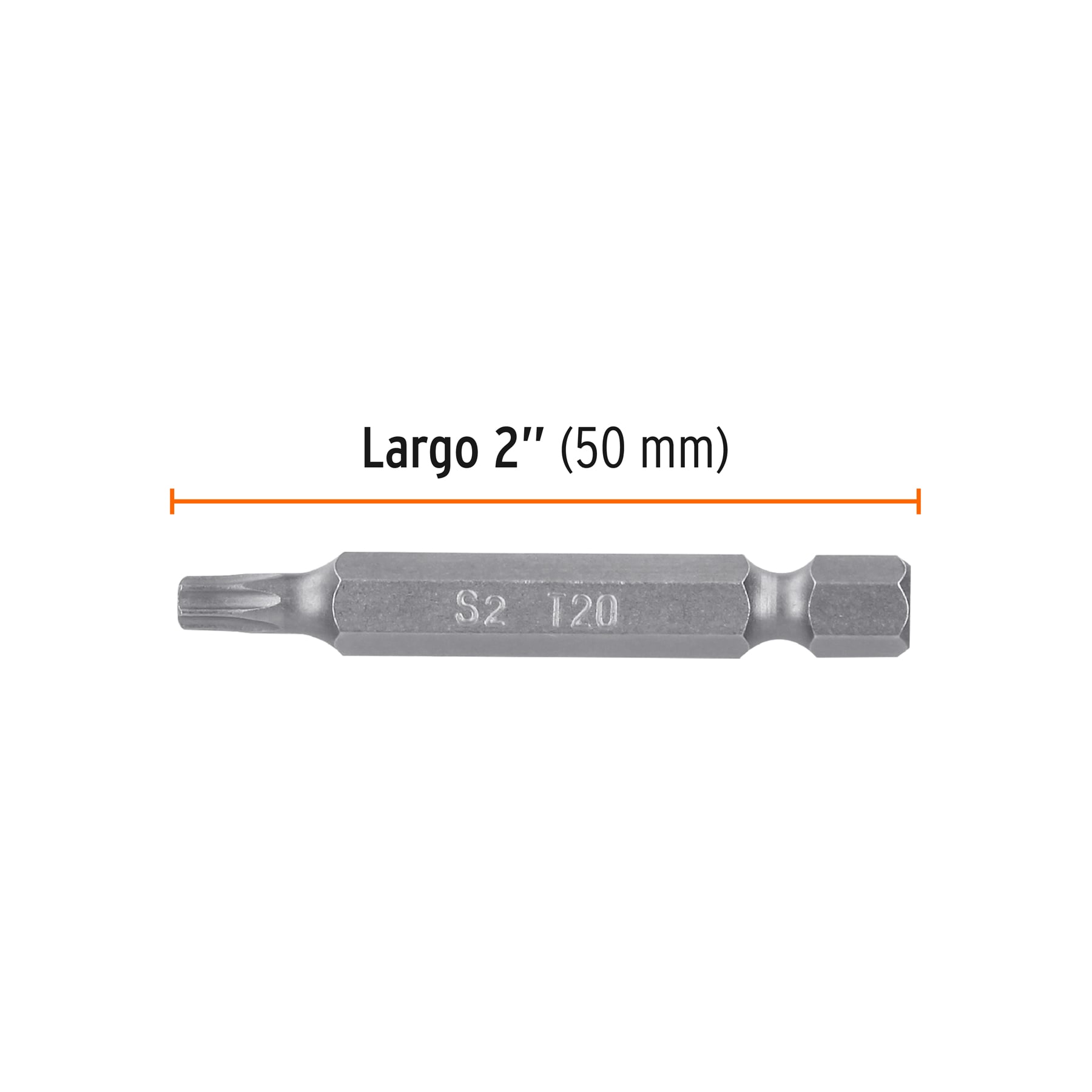Estuche con 5 puntas torx T20 con seguro largo 2", Expert - 12360