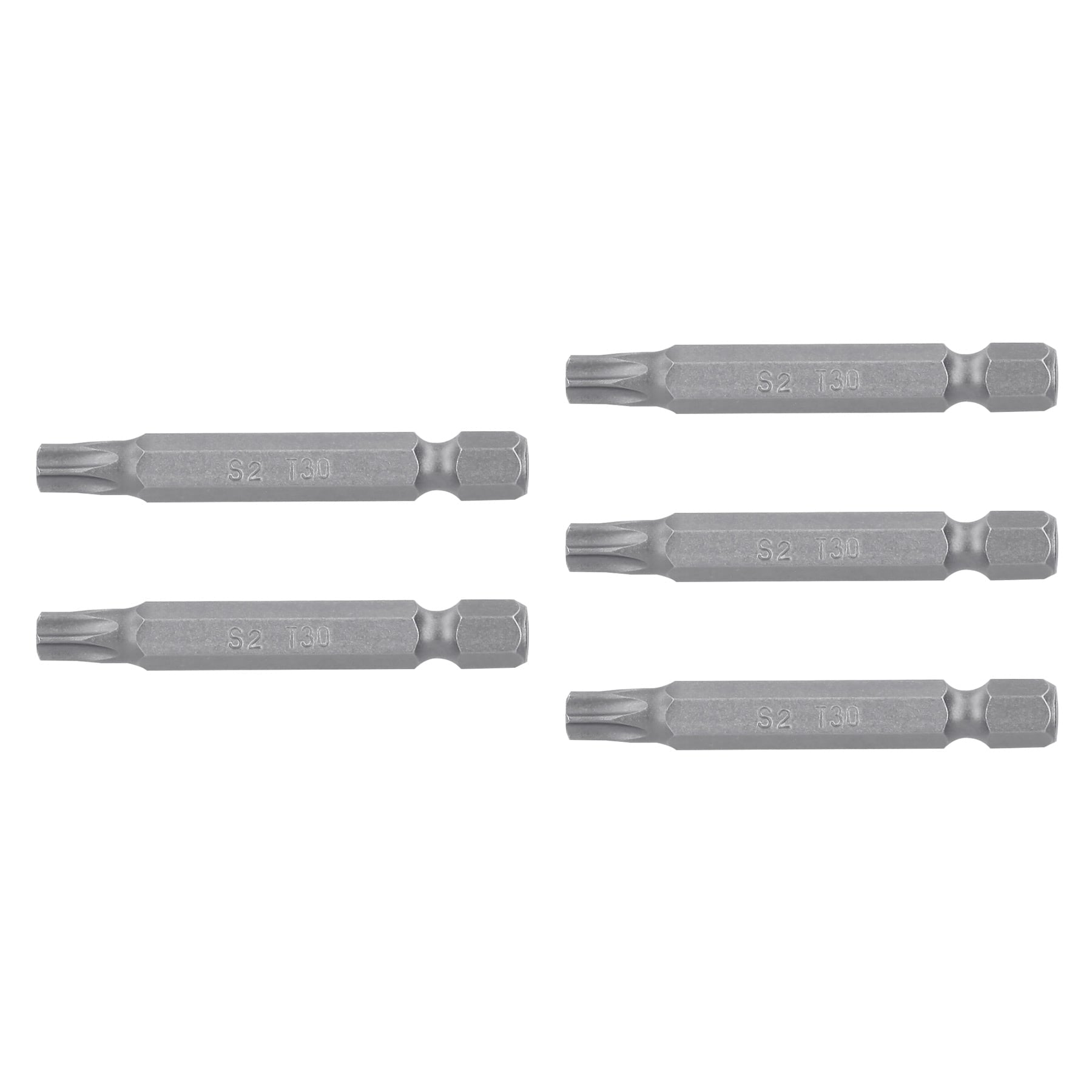 Estuche con 5 puntas torx T30 con seguro largo 2", Truper - 12484