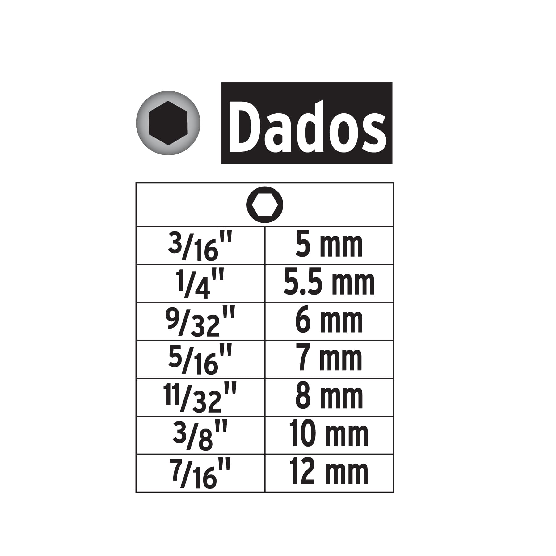 Juego de 14 dados para taladro, Pretul - 12844