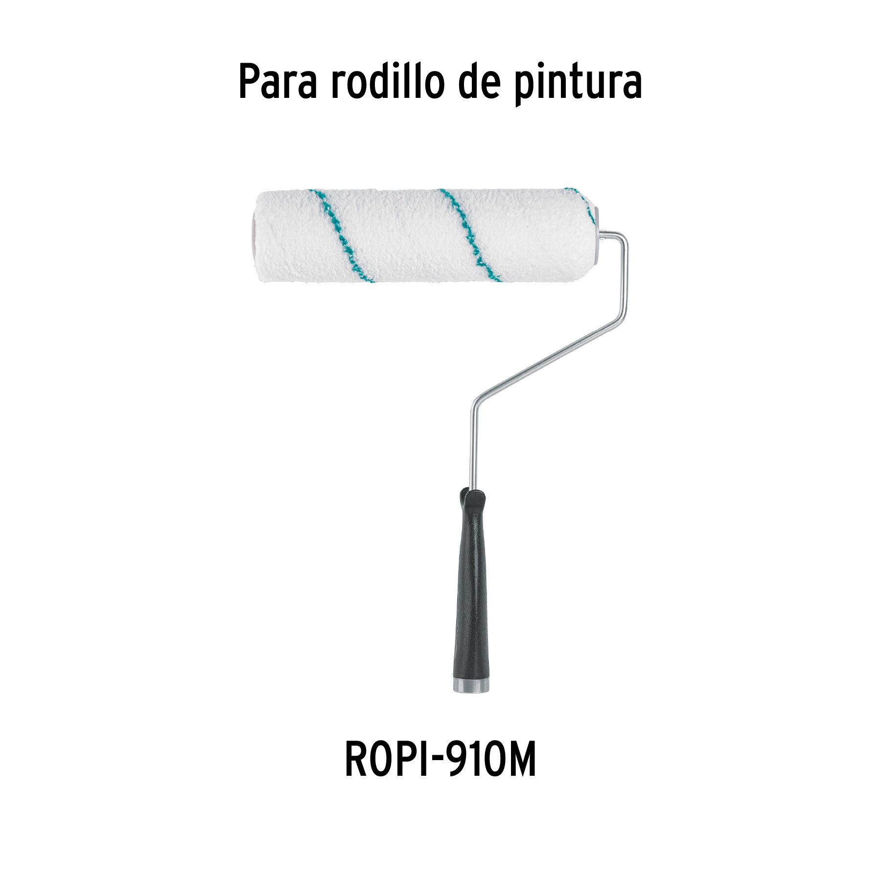 Felpa p/rodillo, microfibra 9x3/8", superficies poco rugosas - 13921