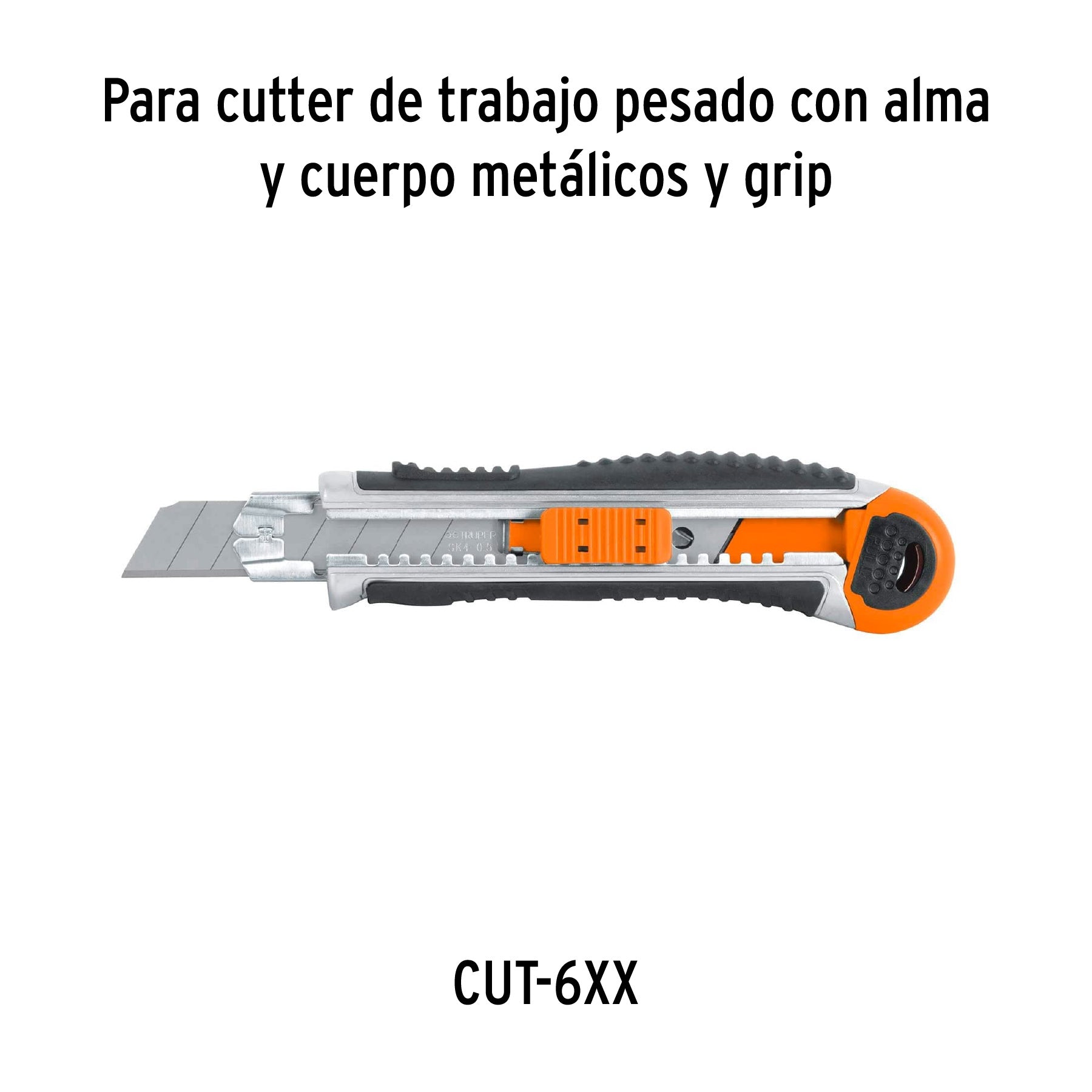 Estuche con 10 cuchillas SK4 de 18 mm para cutter, Truper - 16965