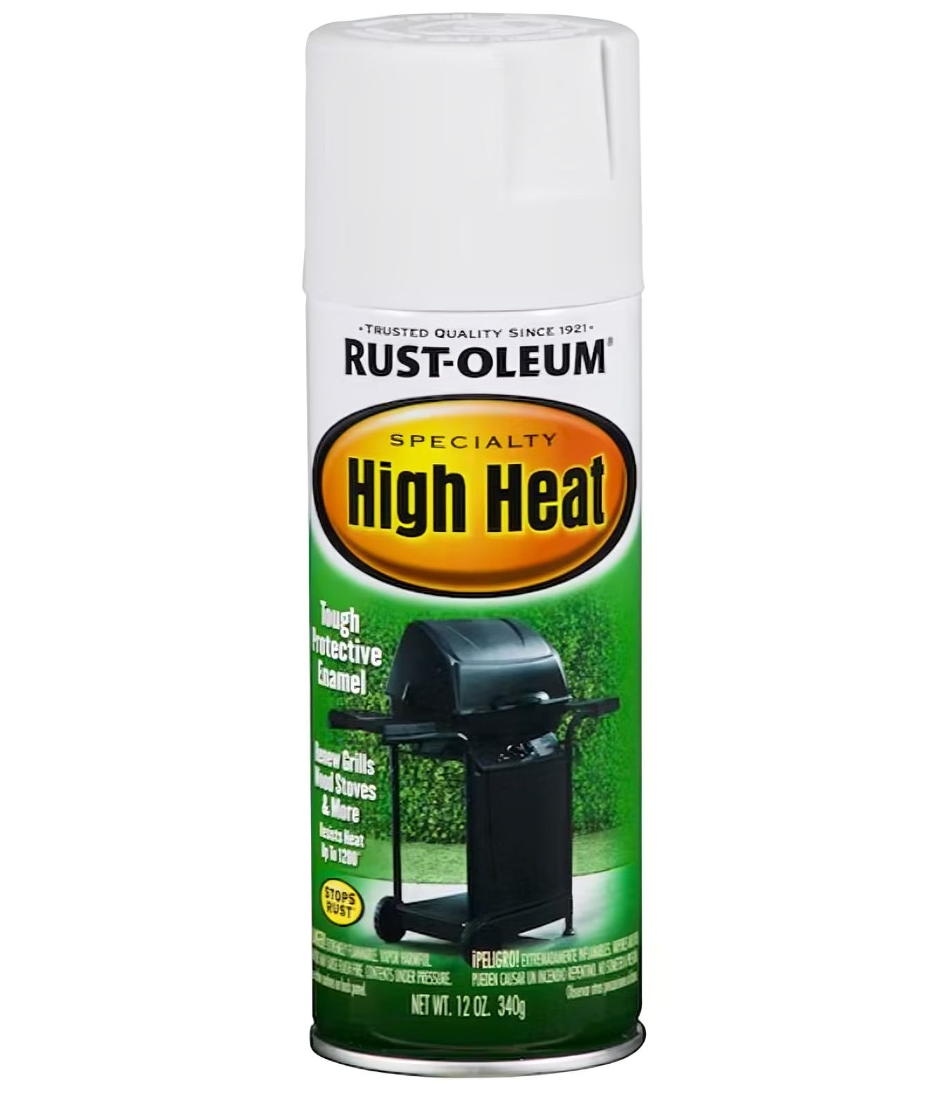 Pintura En Spray Resistente Para Alta Temperatura Blanco RUST-OLEUM