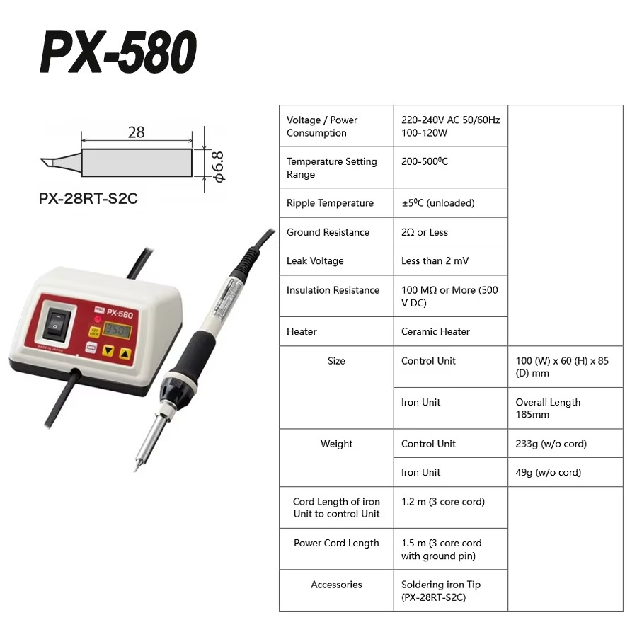 Mini Estación de Soldar Goot PX-580
