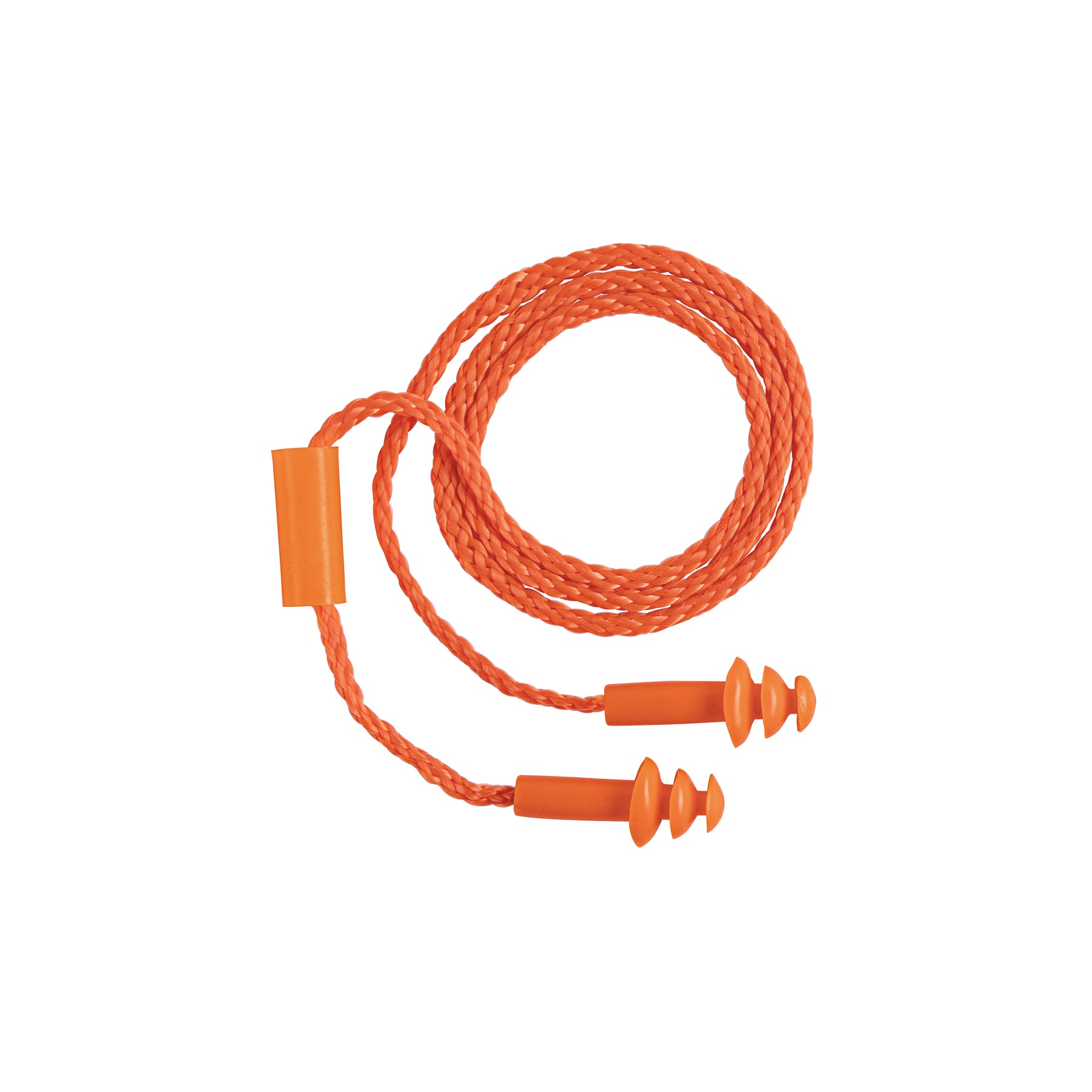 Tapón auditivo reutilizable triple barrera con cordón Truper - 14225