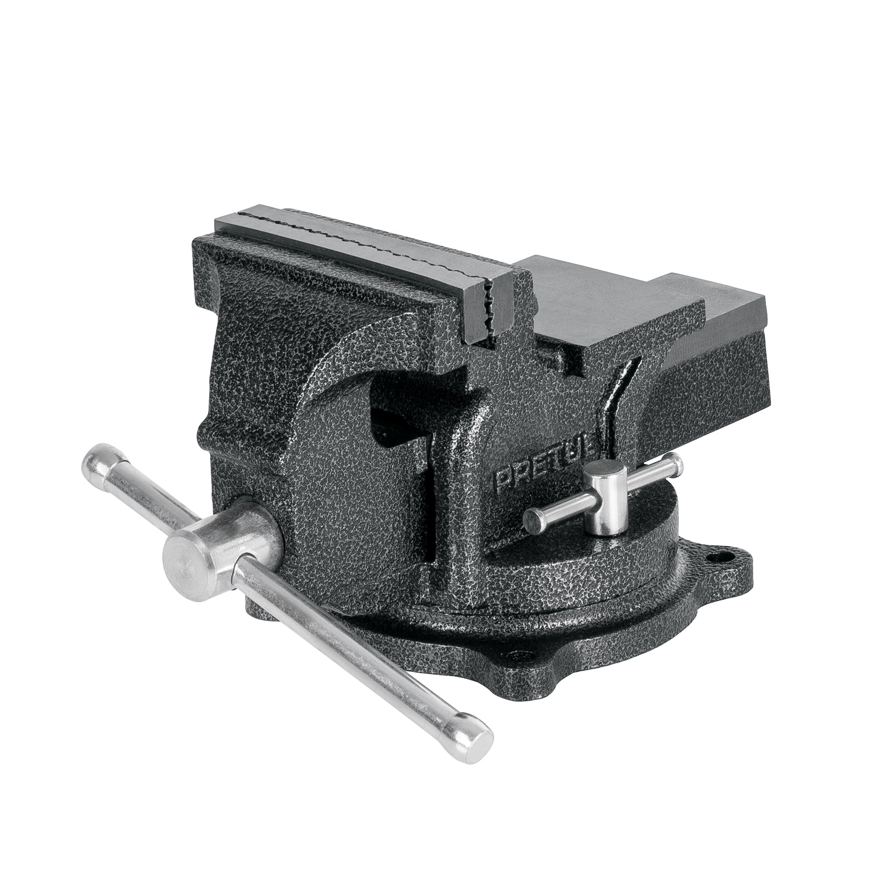 Tornillo de banco 4" de hierro gris, Pretul - 26039