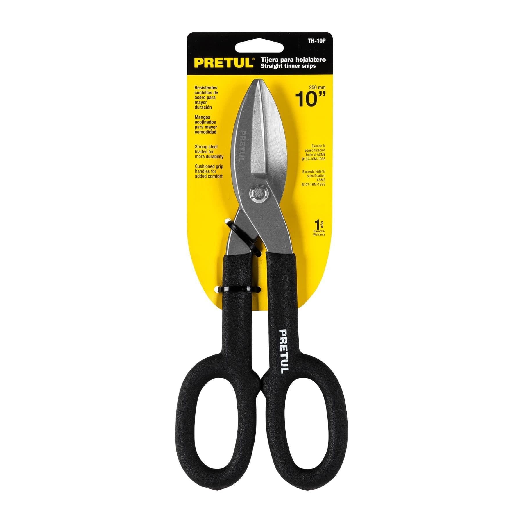 Tijera para hojalatero 10", Pretul 26050