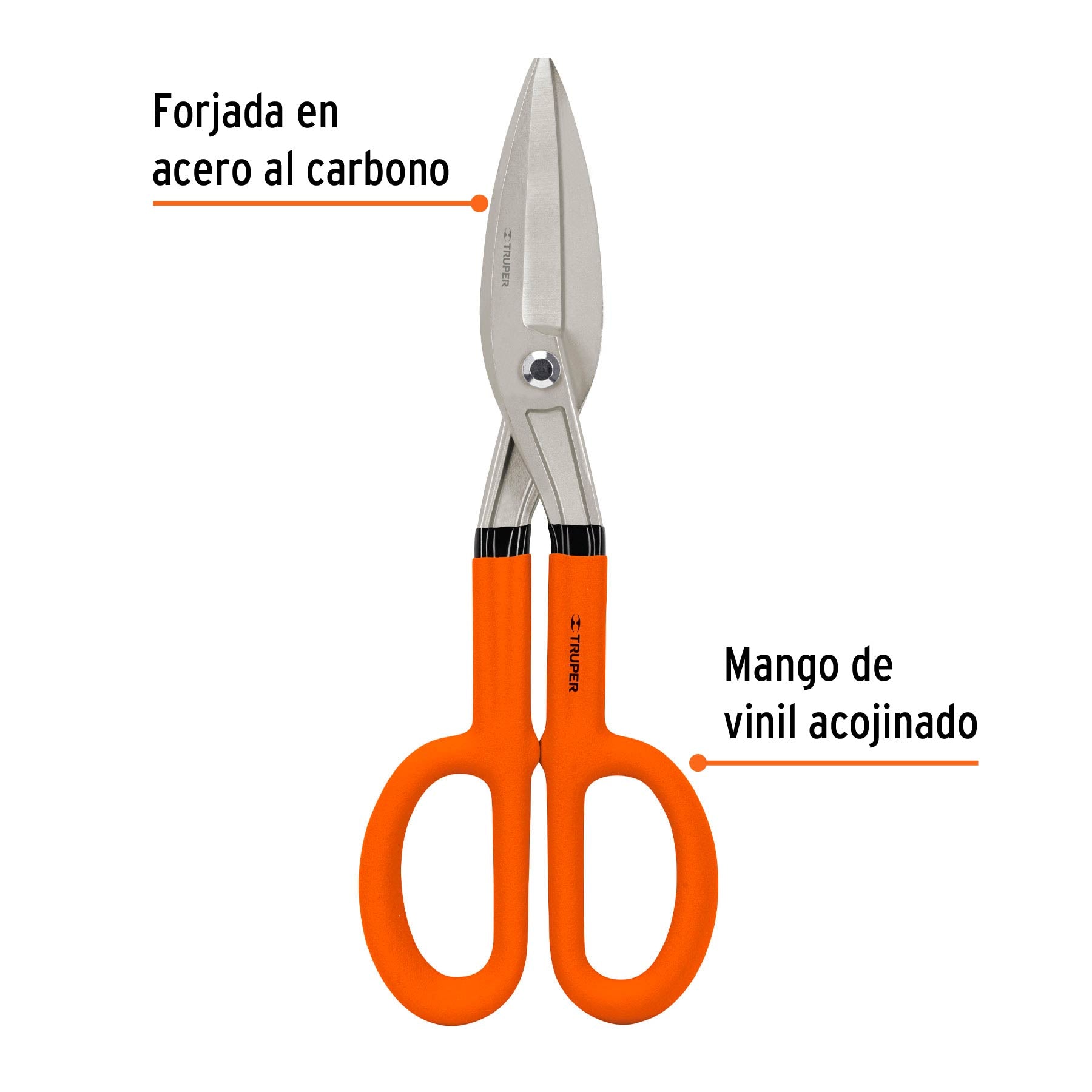 Tijera para hojalatero 14", Truper - 18503