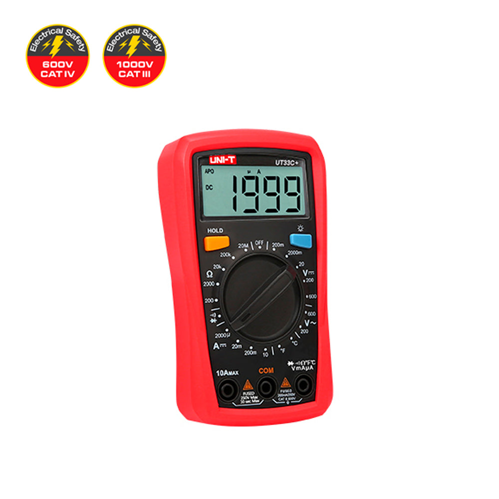 Multímetro digital UNI-T UT-33C+