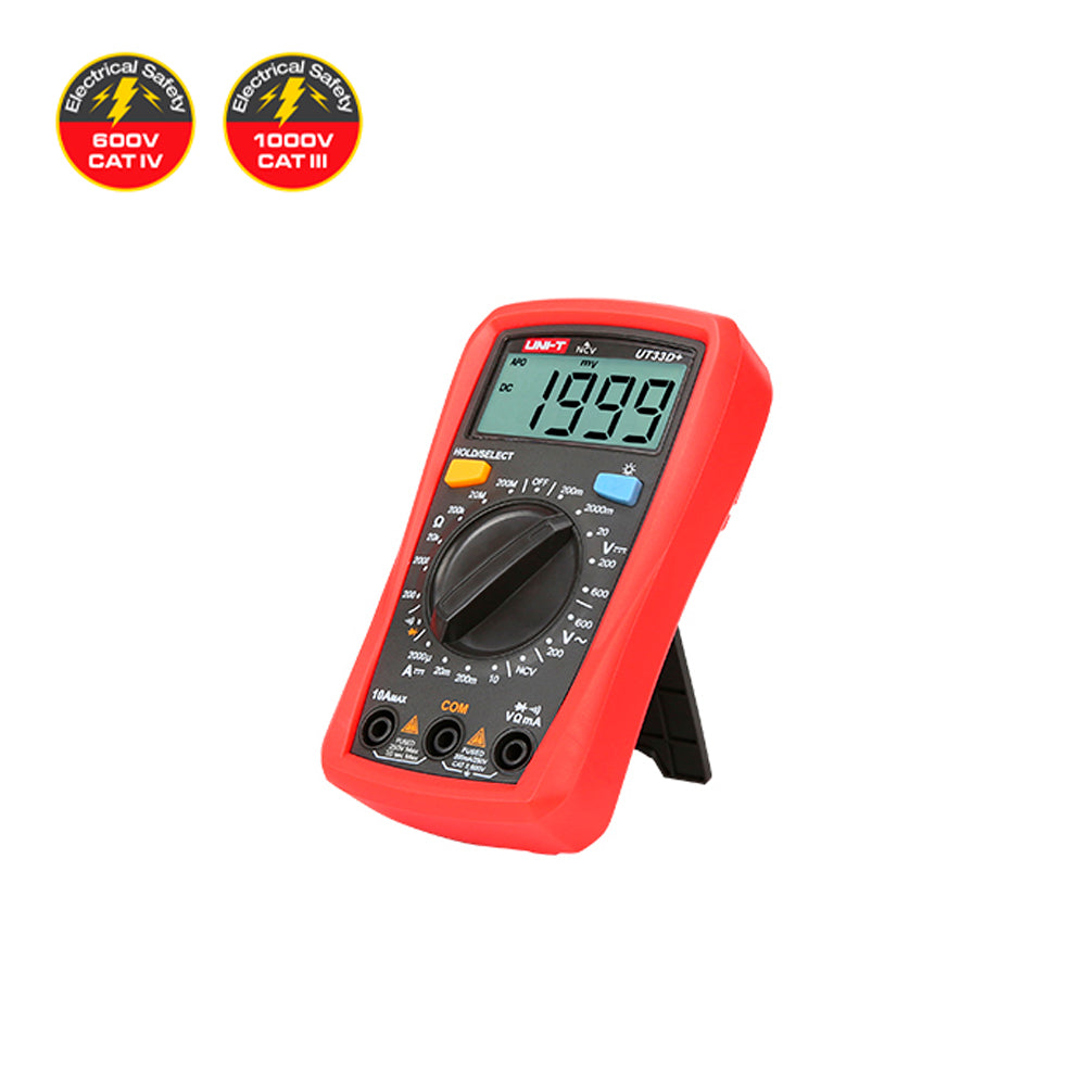 Multimetro Digital UNIT UNI-T UT-33D+ UT33D+