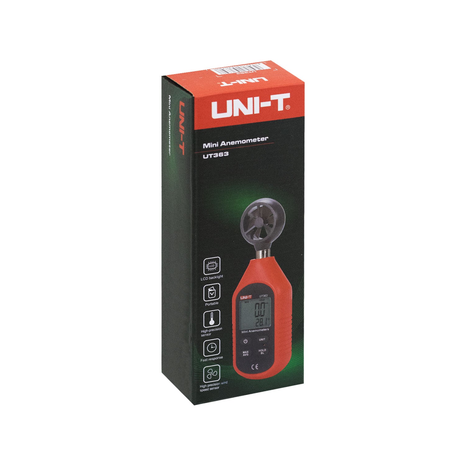 Mini Anemómetro Digital UNIT UNI-T UT-363