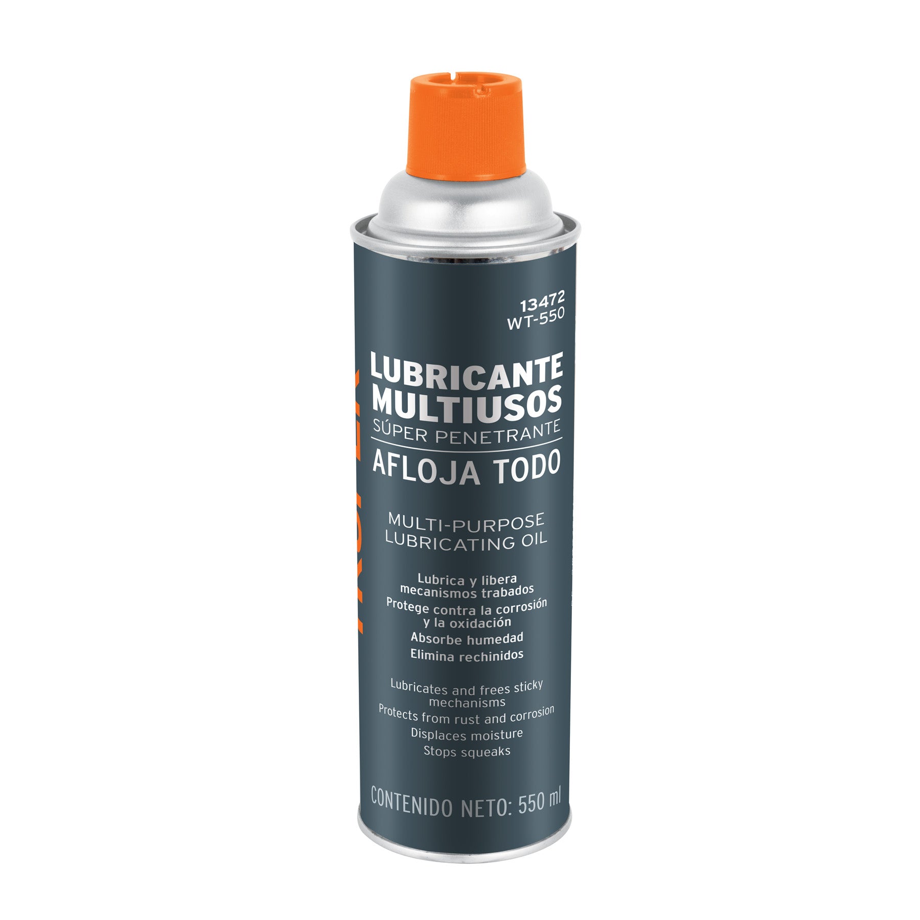 Aflojatodo Aceite multiusos en aerosol, 550ml (19oz), Truper - 13472