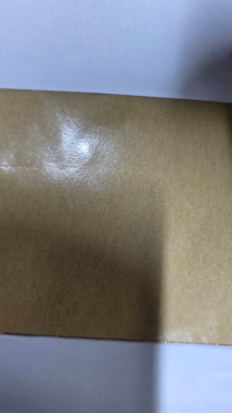 Lamina de Cobre de 10cm x 10cm c/ pega y conductivo Coedi-10x10