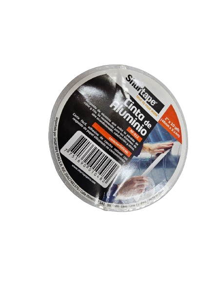 Cinta De Aluminio 2 Pulgadas x 10 yds - Shurtape AF-91210