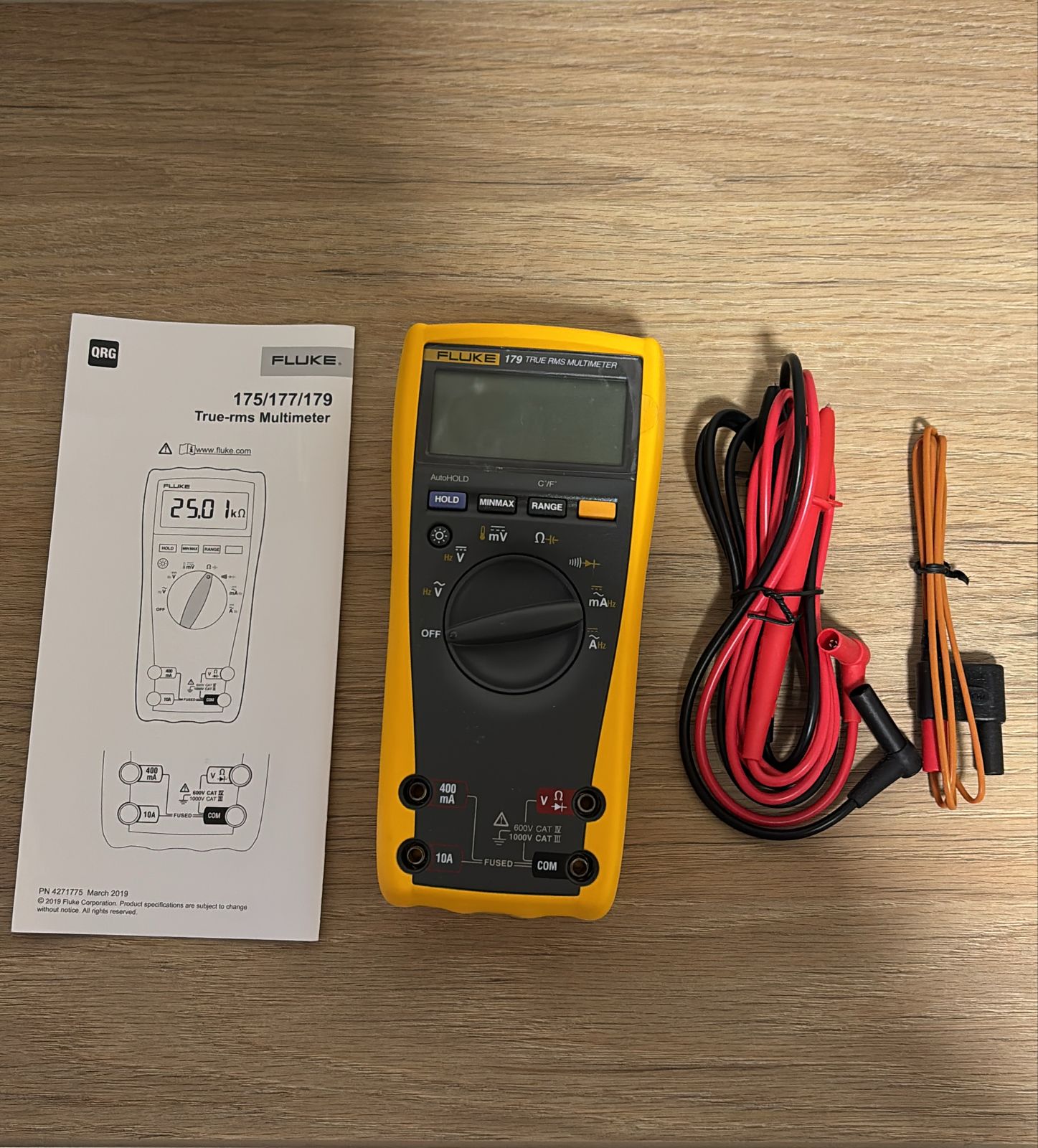 Multímetro digital Fluke 179 TRUE RMS