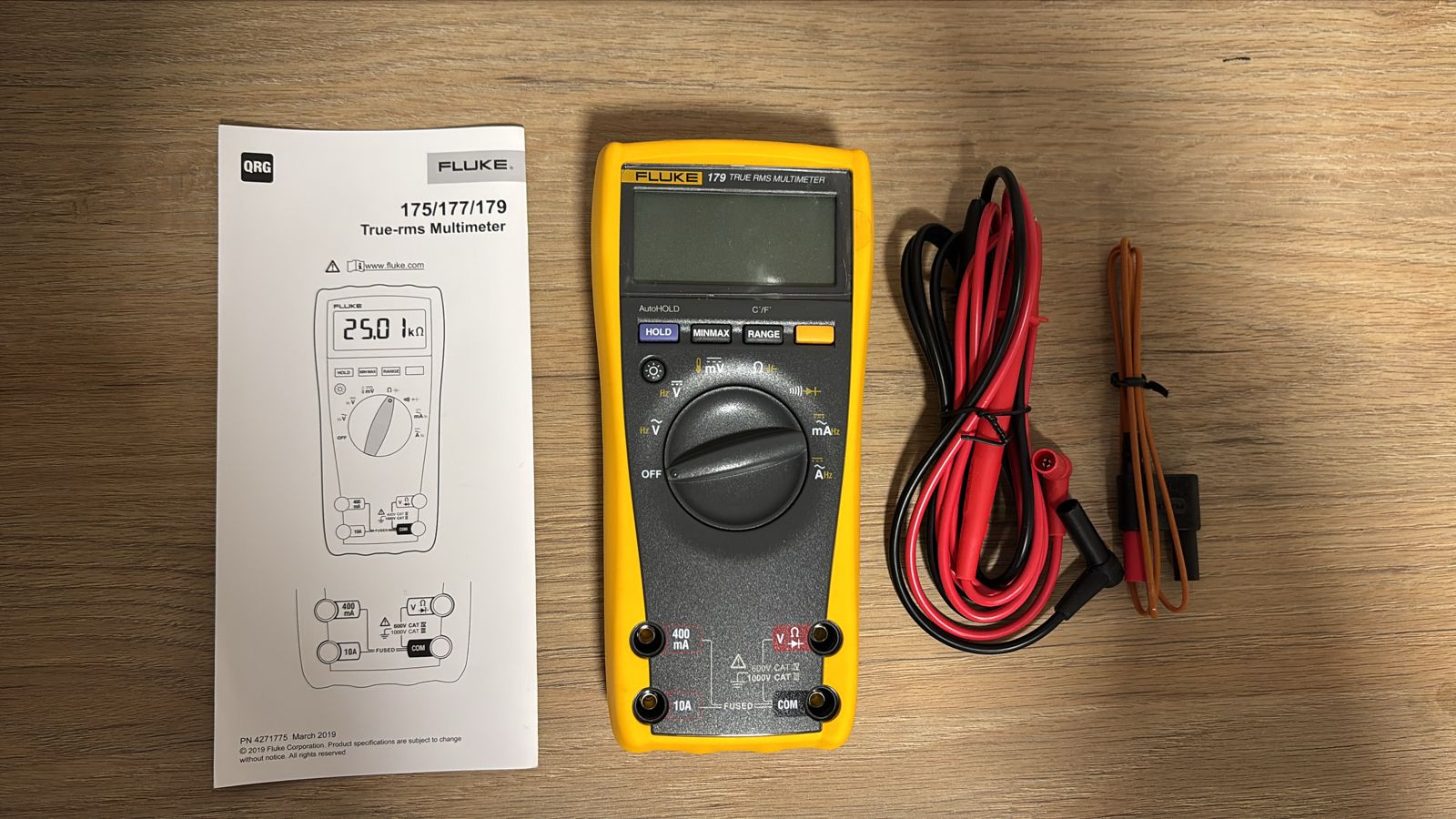 Multímetro digital Fluke 179 TRUE RMS