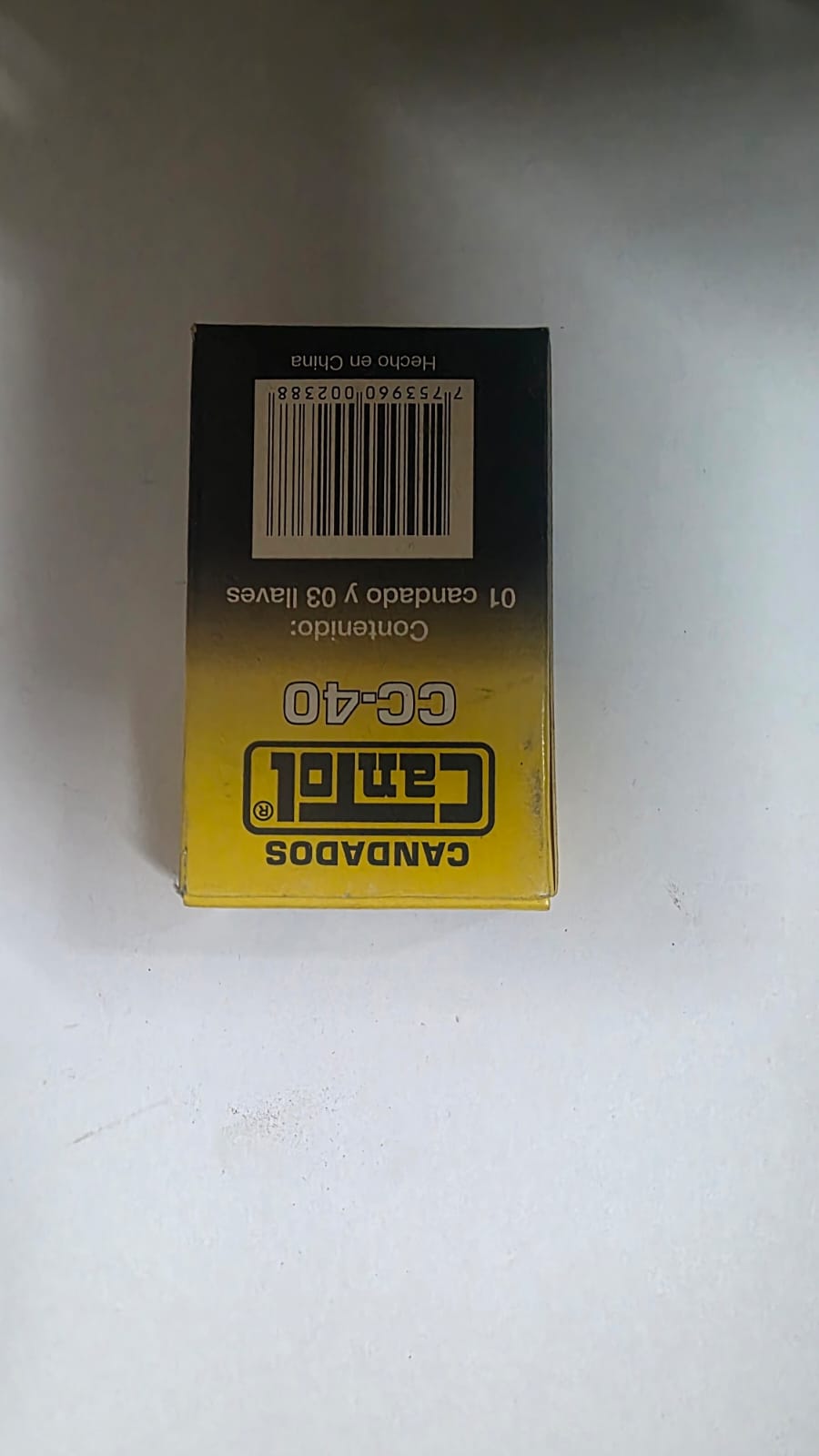 Candado Cantol Clasico CC-40