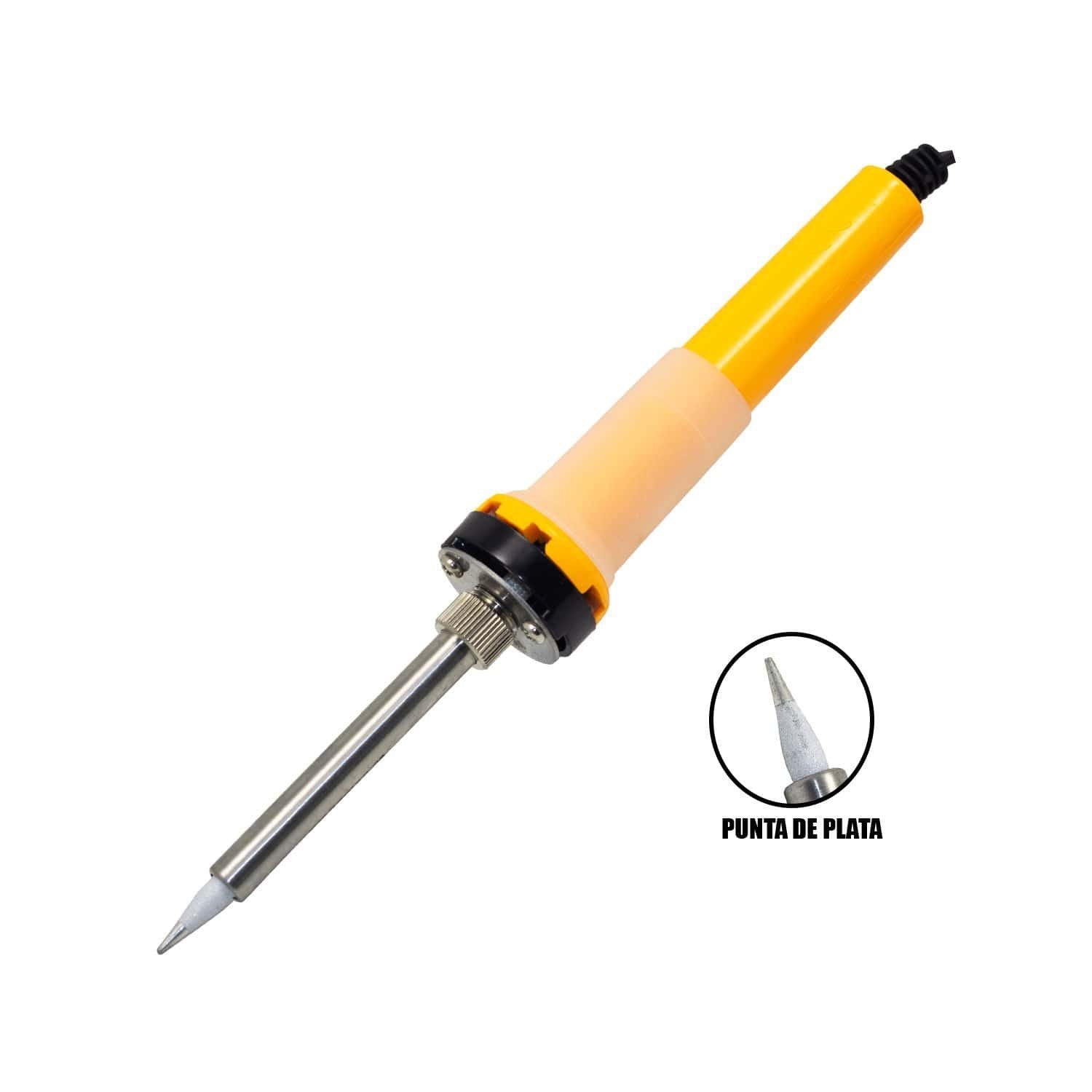 Cautín Tipo Lápiz Punta de Plata 40W de 12VDC TAKEMA ZD-200NDJ