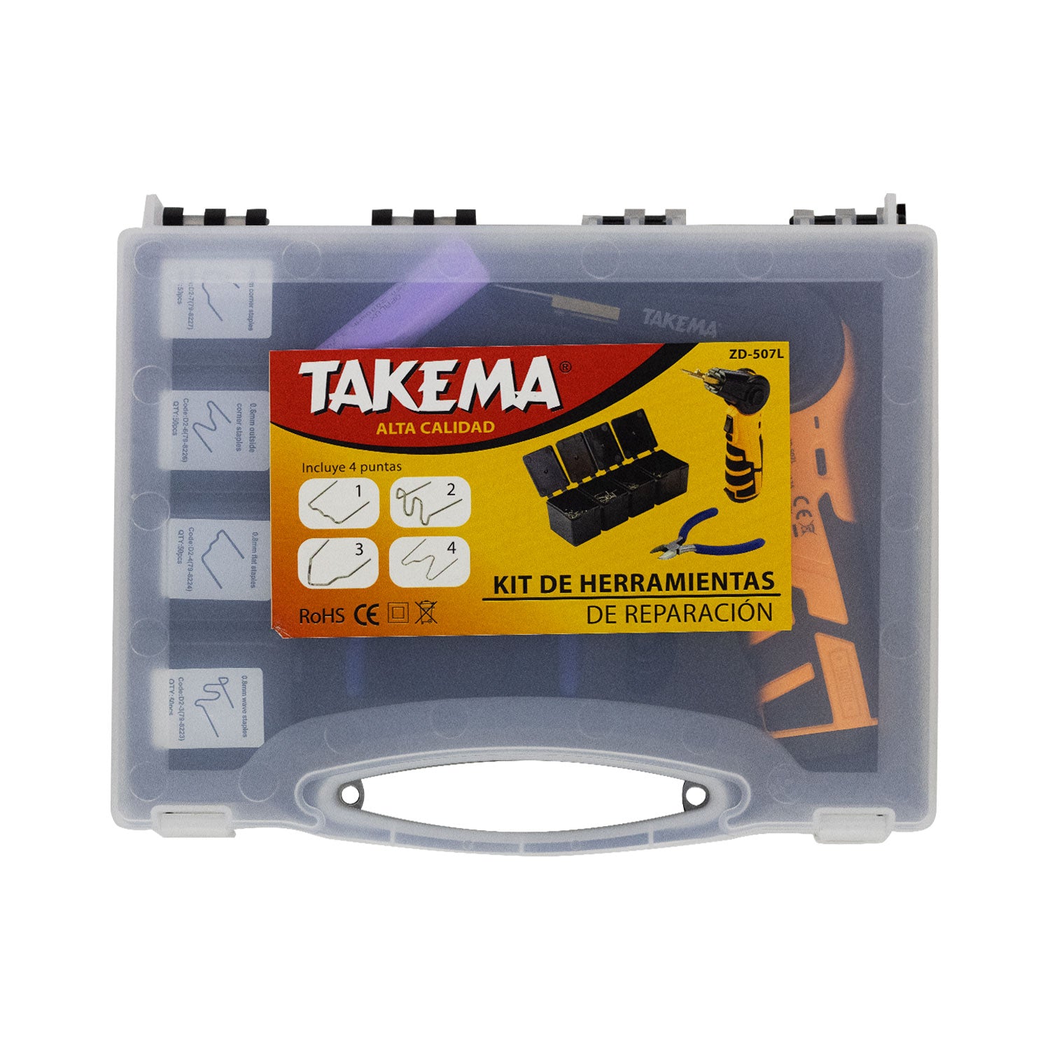 Kit de Herramientas para Reparación TAKEMA ZD-507L