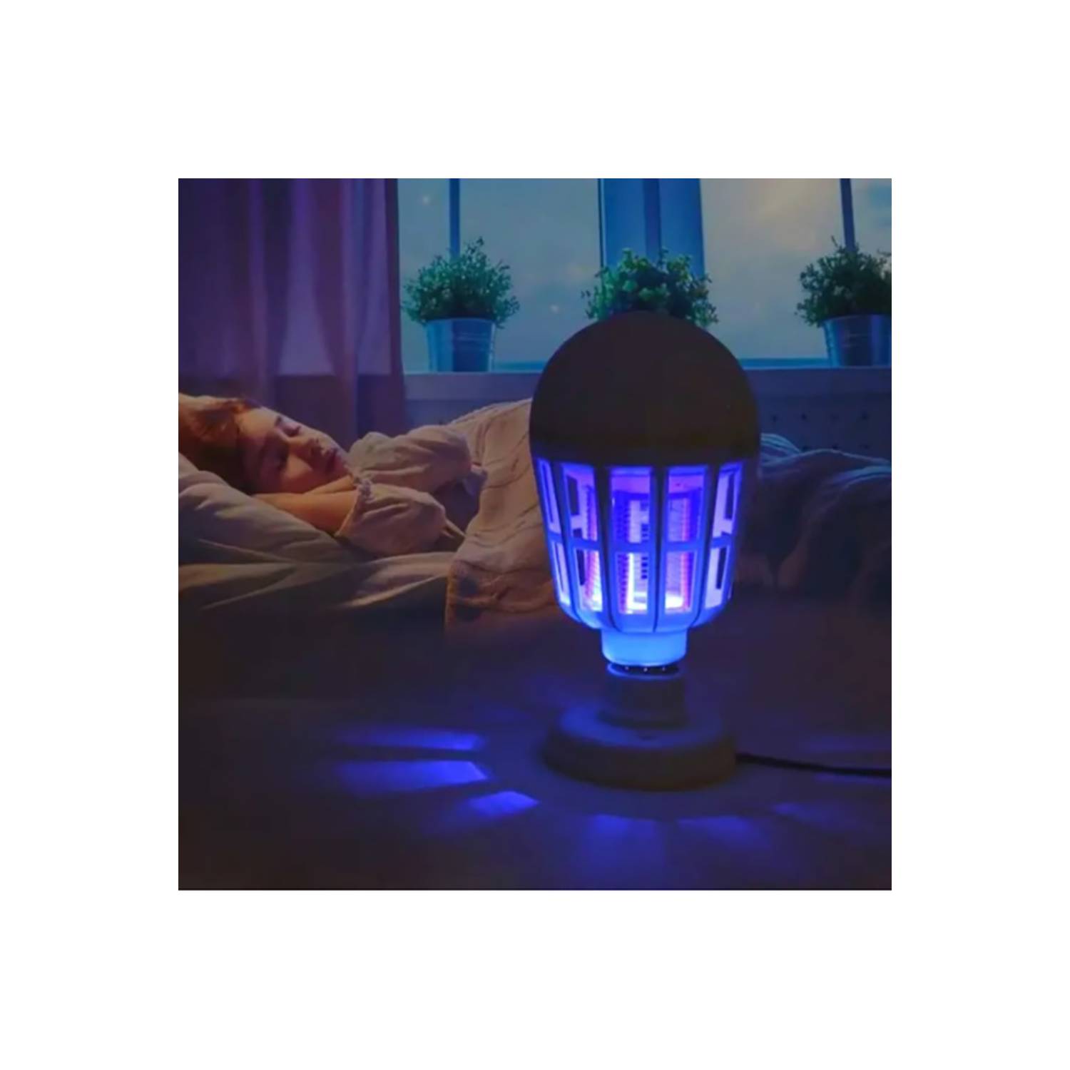 Foco Led E27 Insectocutor 220v-60Hz, LECCO PLB-1861