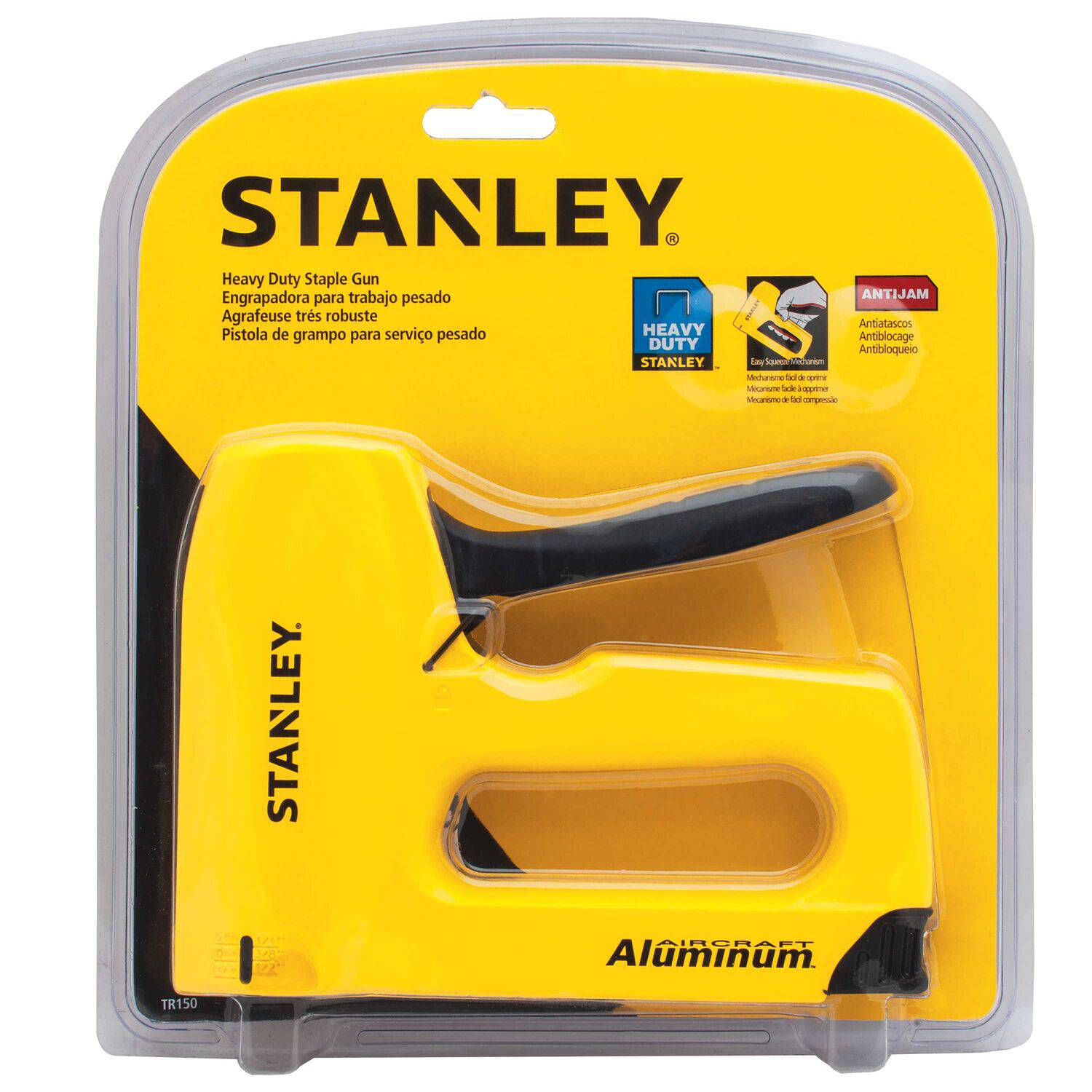 Engrapadora Sharpshooter De 1/4, 5/16, 3/8, 1/2, 9/16, Para Trabajo Pesado Stanley - TR150