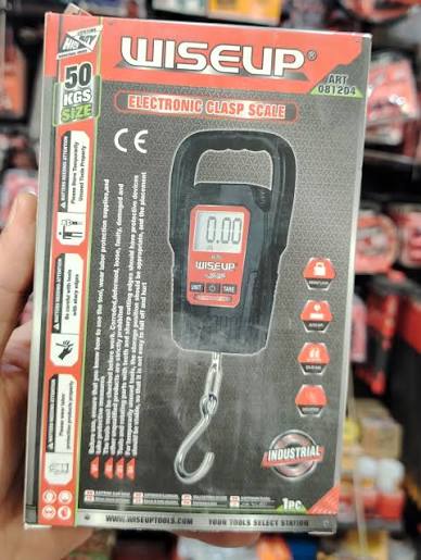 Balanza DIgital Colgante de 50kg WIseup 081204