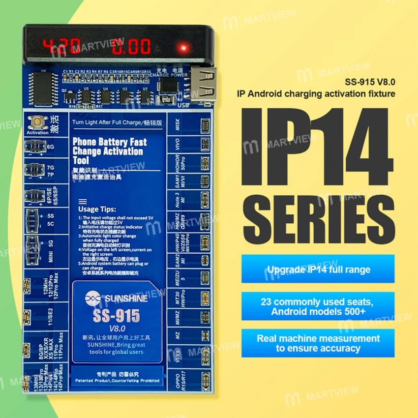 Placa de Activación de Batería SS-915 Sunshine