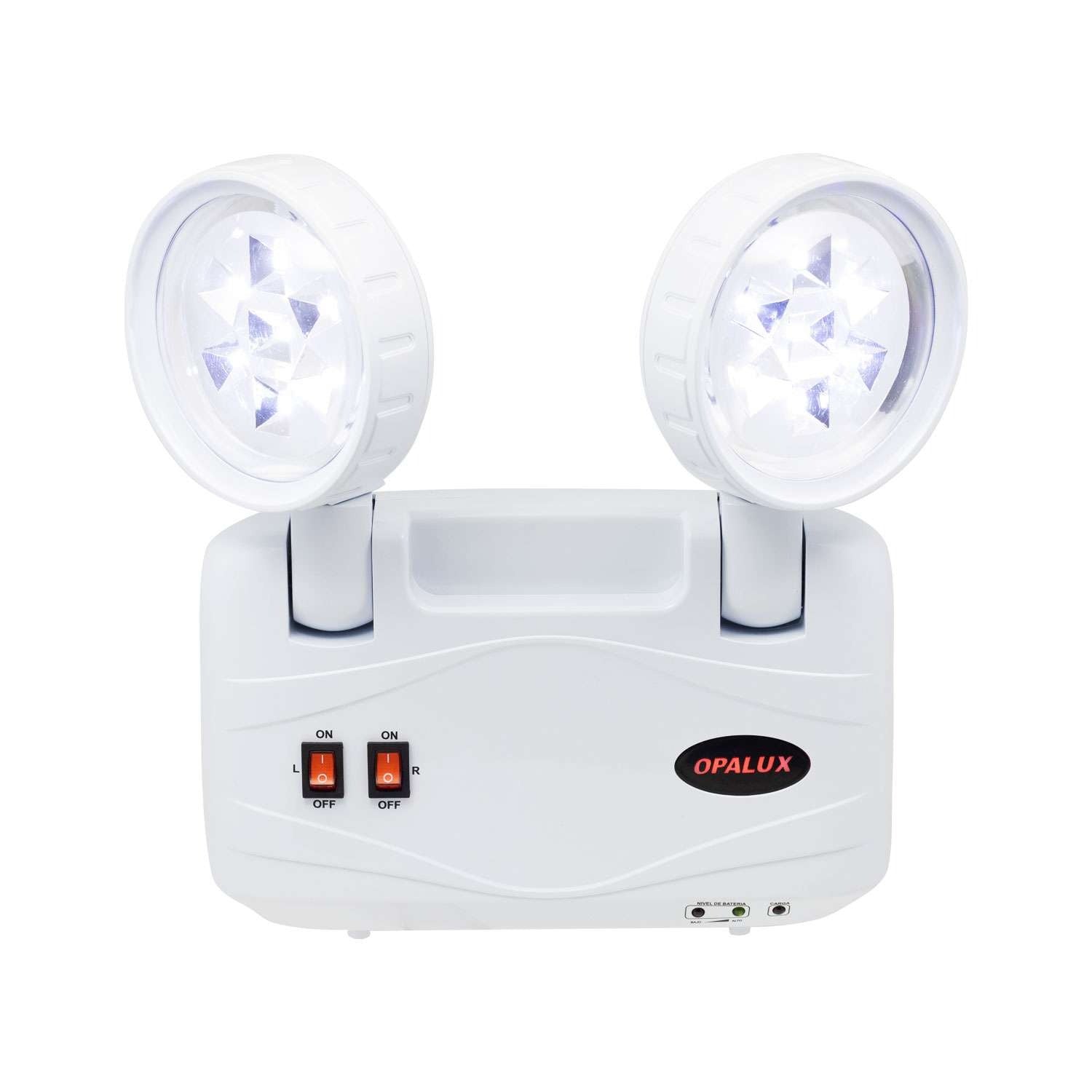 Lámpara de Emergencia 14 LED SMD 8 Horas OPALUX 9101.220LED