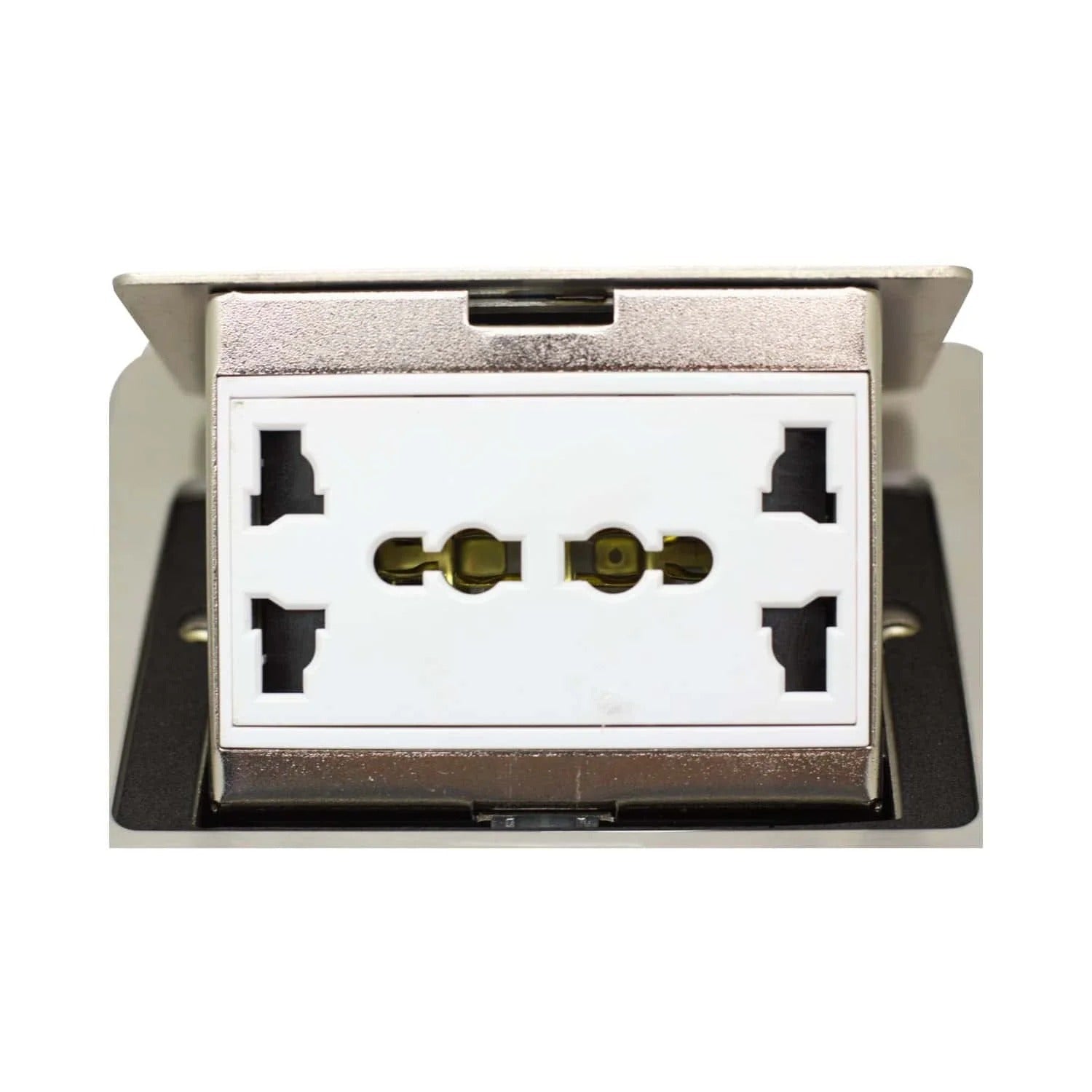 Toma Corriente Para Mueble 2 Tomas Múltiples + 1 Toma En Línea OPALUX OP-UTS1SL