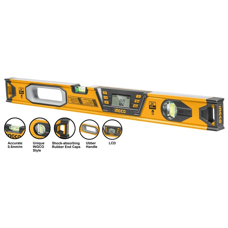 Nivel Digital Magnetico de 60cm INGCO HSL08060D