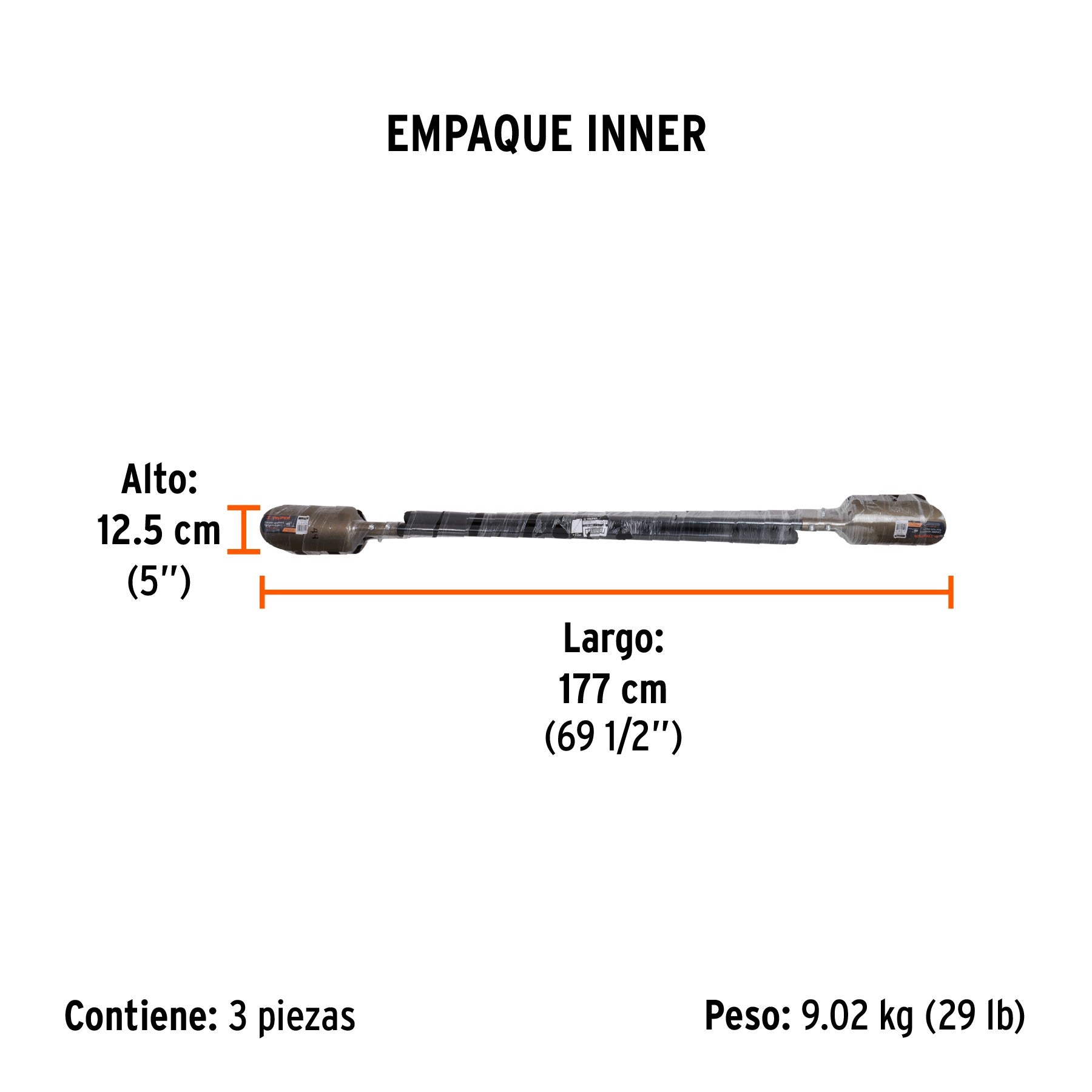 Cavador mangos de acero 45", TRUPER - 11131