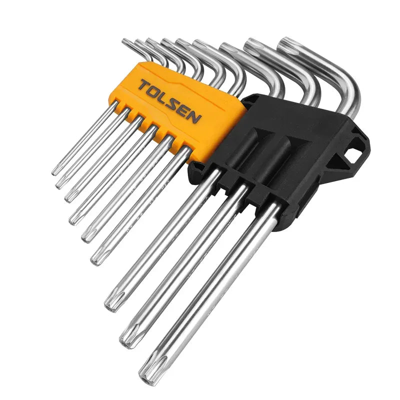 Set 9 llaves largas torx t10-t50 Tolsen 20057