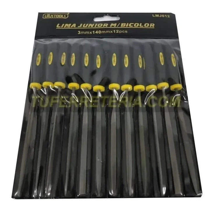 Juego de limas pequeñas 12 pcs Uyustools LMJ012