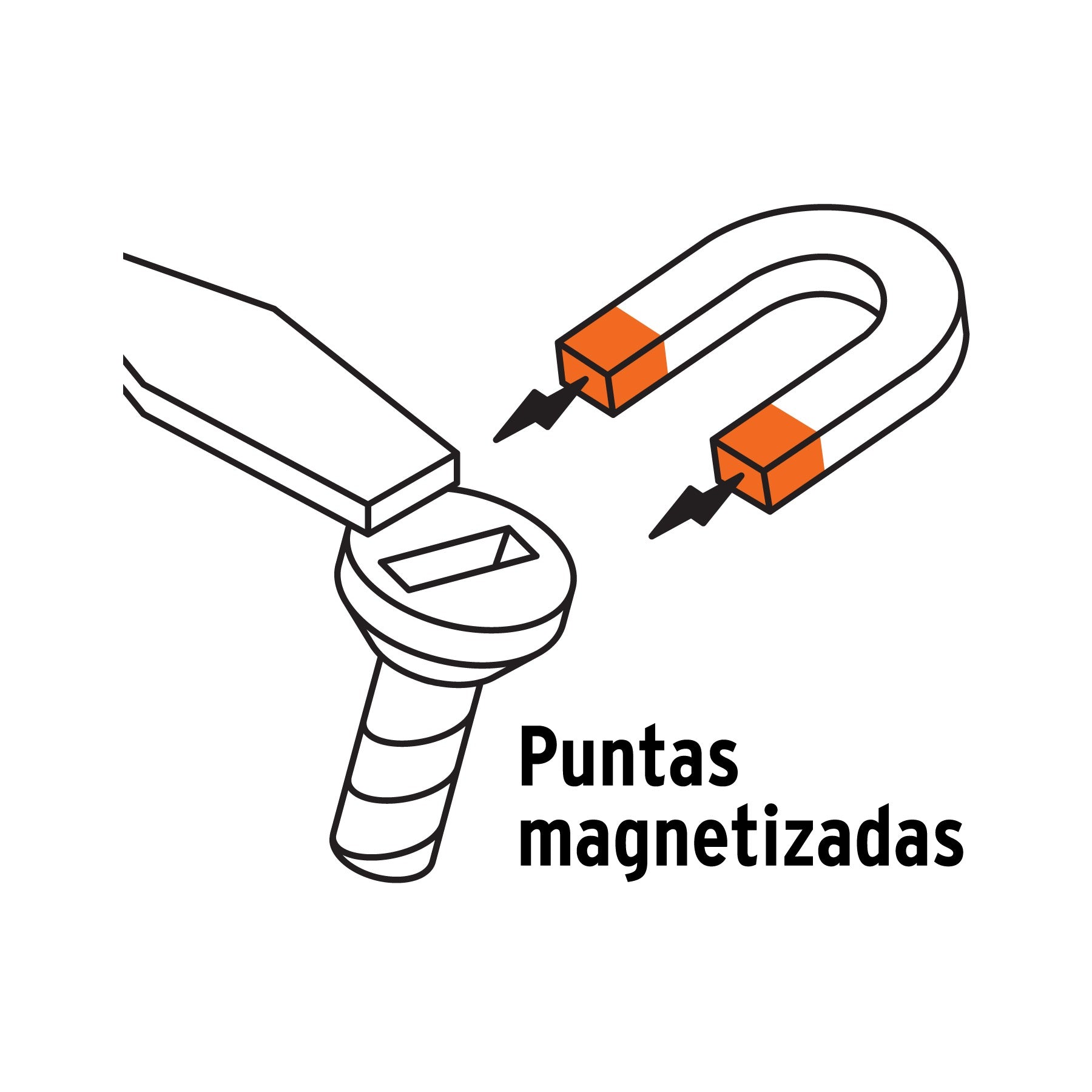Desarmador plano 3/16 x 6" mango de PVC, PRETUL 21457
