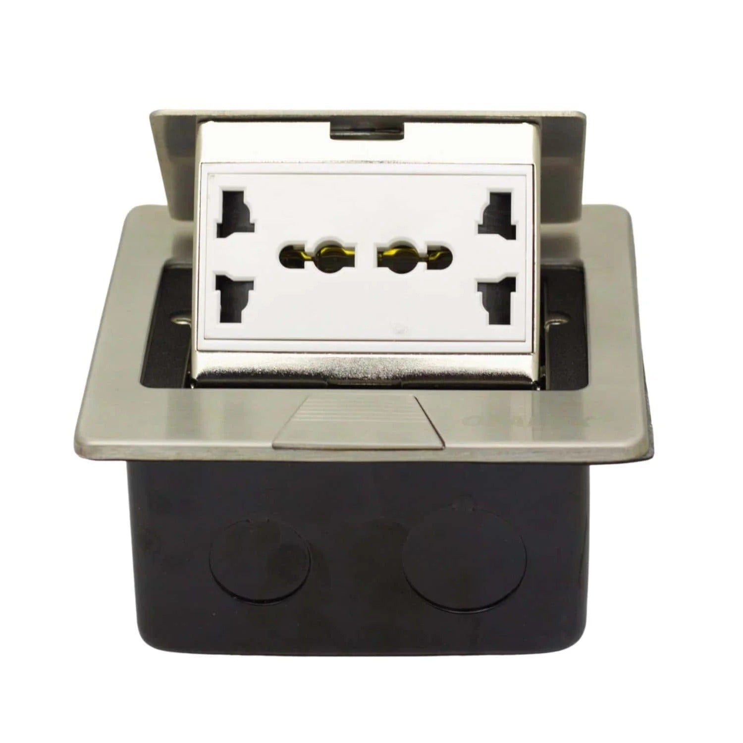 Toma Corriente Para Mueble 2 Tomas Múltiples + 1 Toma En Línea OPALUX OP-UTS1SL