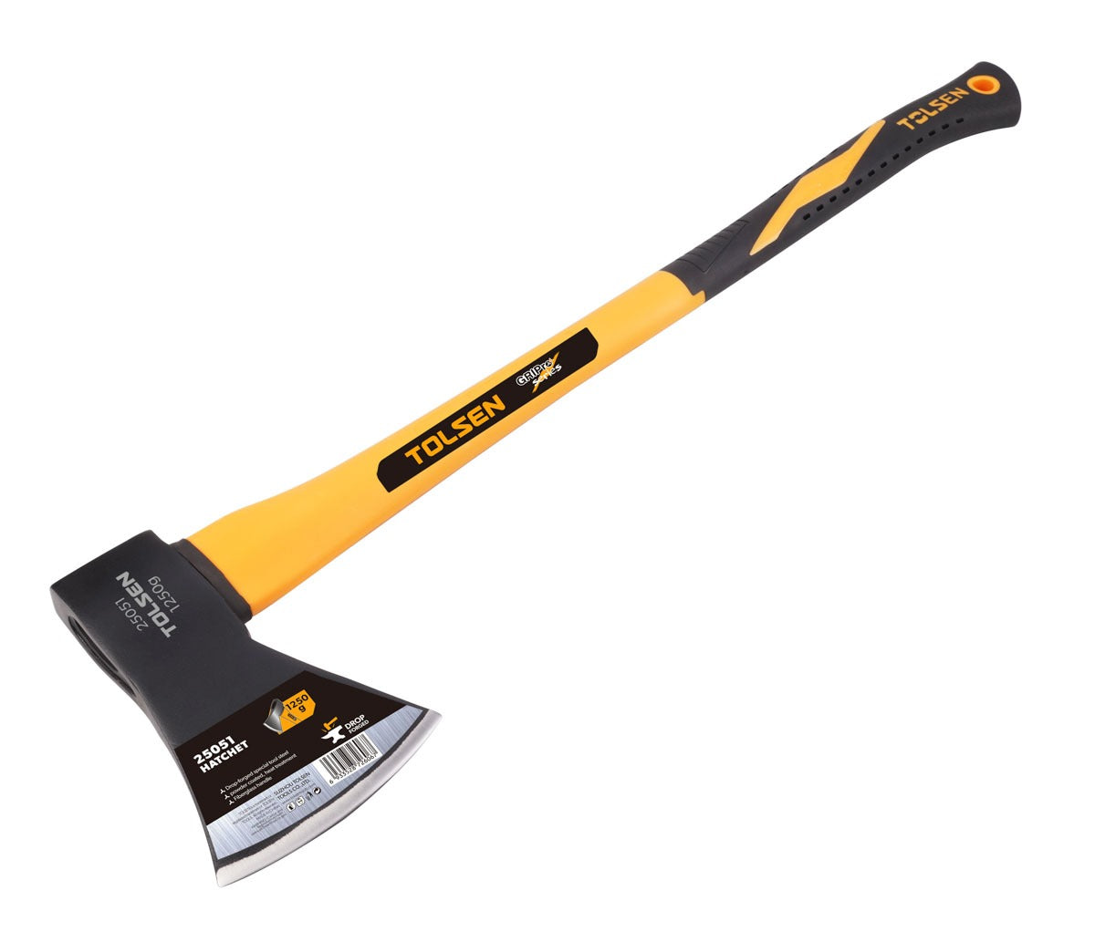 Hacha cabo fibra 1500g TOLSEN 25052