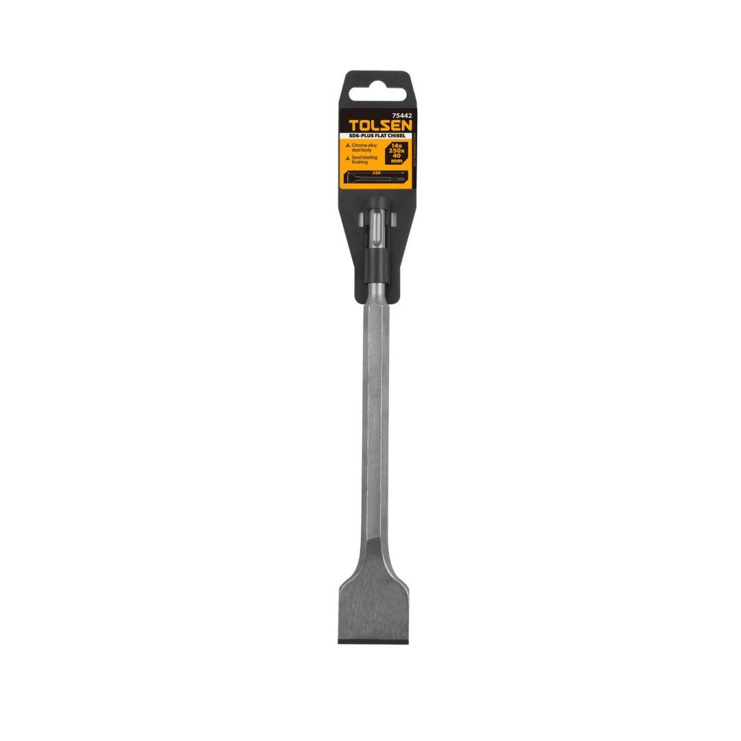 Cincel Plano SDS PLUS 14x250x40MM TOLSEN 75442