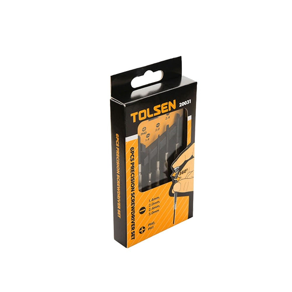 Juego de destornillador de precision 6pcs Tolsen - 20031