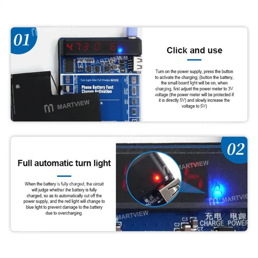 Placa de Activación de Batería SS-915 Sunshine